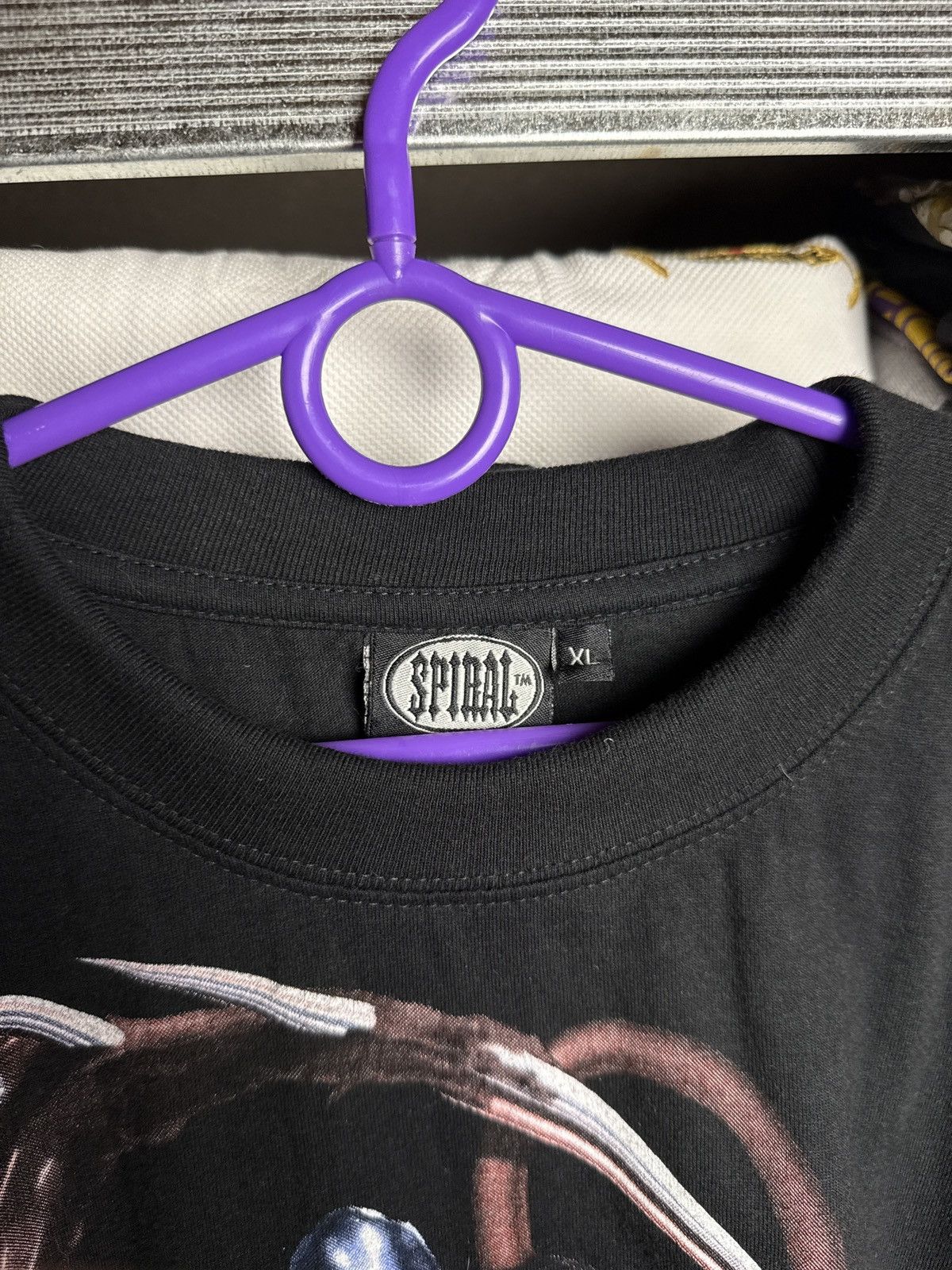 Japanese Brand Vintage Spiral Long Sleeve 90s Street Wear Y2K Casual Style Size US XL / EU 56 / 4 - 6 Thumbnail
