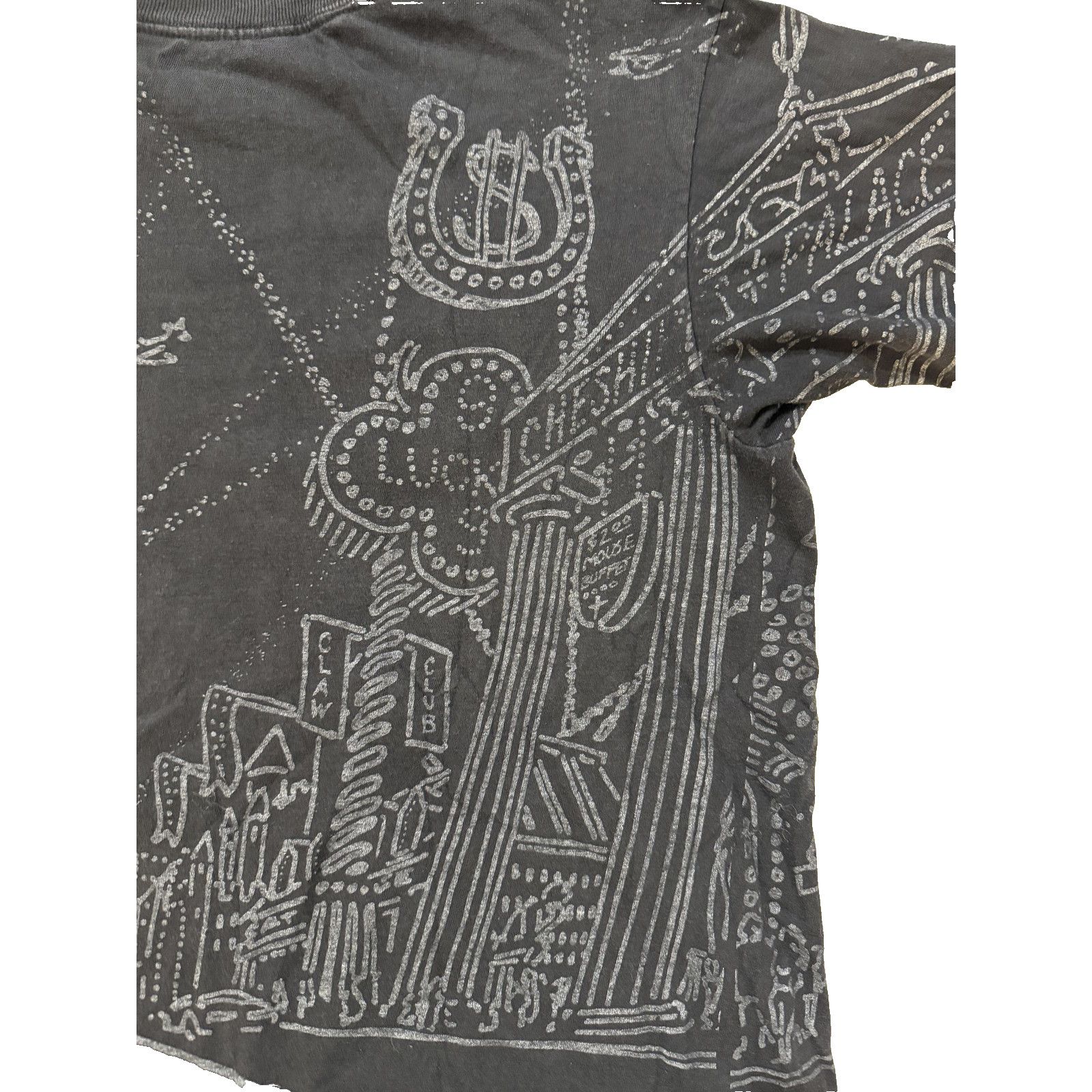 & Other Stories Vintage 90s Kool Kats Shirt Men MED Biker Casino AOP Size US M / EU 48-50 / 2 - 2 Thumbnail