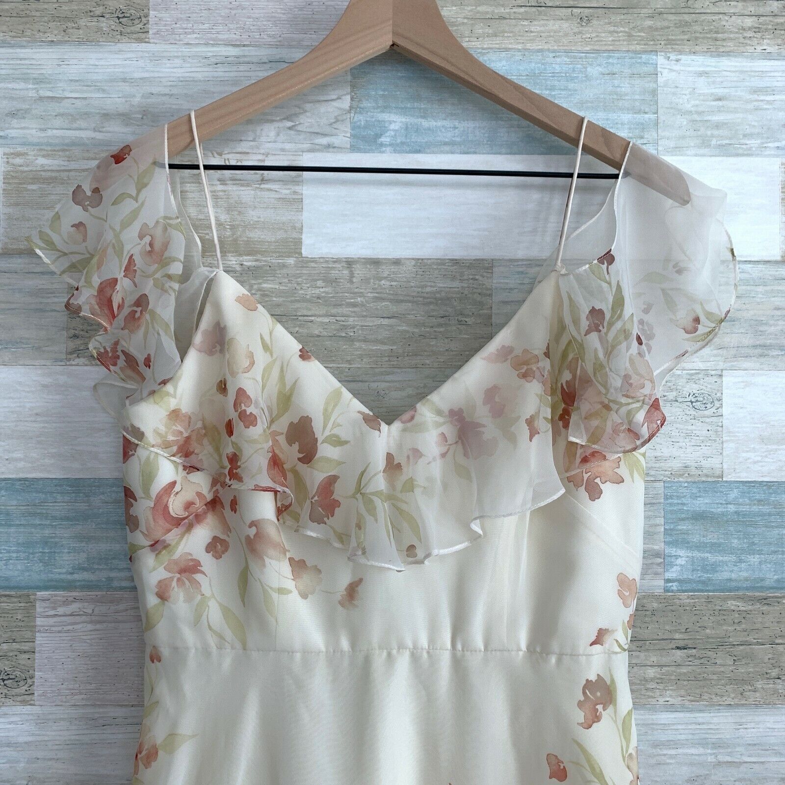 Jenny Yoo Mila Bridesmaid Gown Dress Eden Ivory Floral