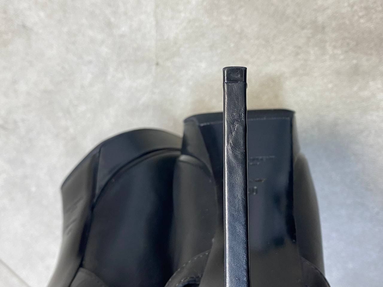 Saint Laurent Paris Saint Laurent By Hedi Slimane Janis Harness Heel Biker Boots Size US 10 / IT 40 - 12 Thumbnail