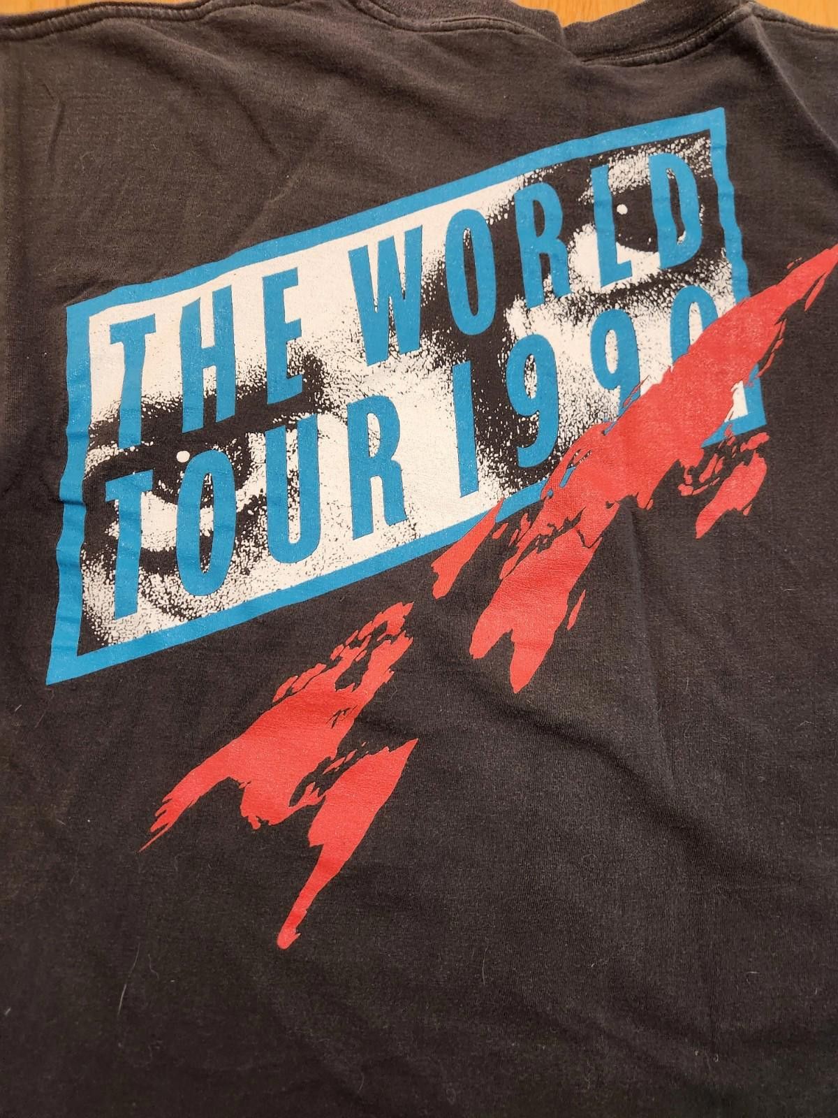 Brockum Vintage 90s David Bowie Sound Vision Tour Black Brockum L Size US L / EU 52-54 / 3 - 6 Thumbnail