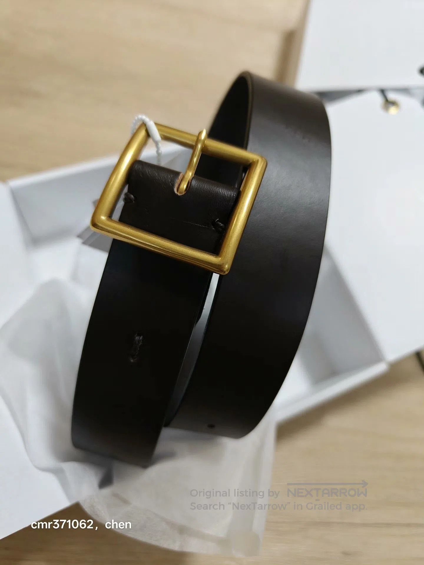 Visvim visvim 26ss plain belt 40mm. Size ONE SIZE - 6 Thumbnail