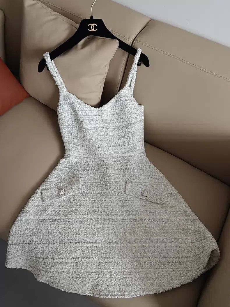 Valentino Valentino Silver silk slip dress Size XXS / US 00 / IT 34 - 3 Thumbnail