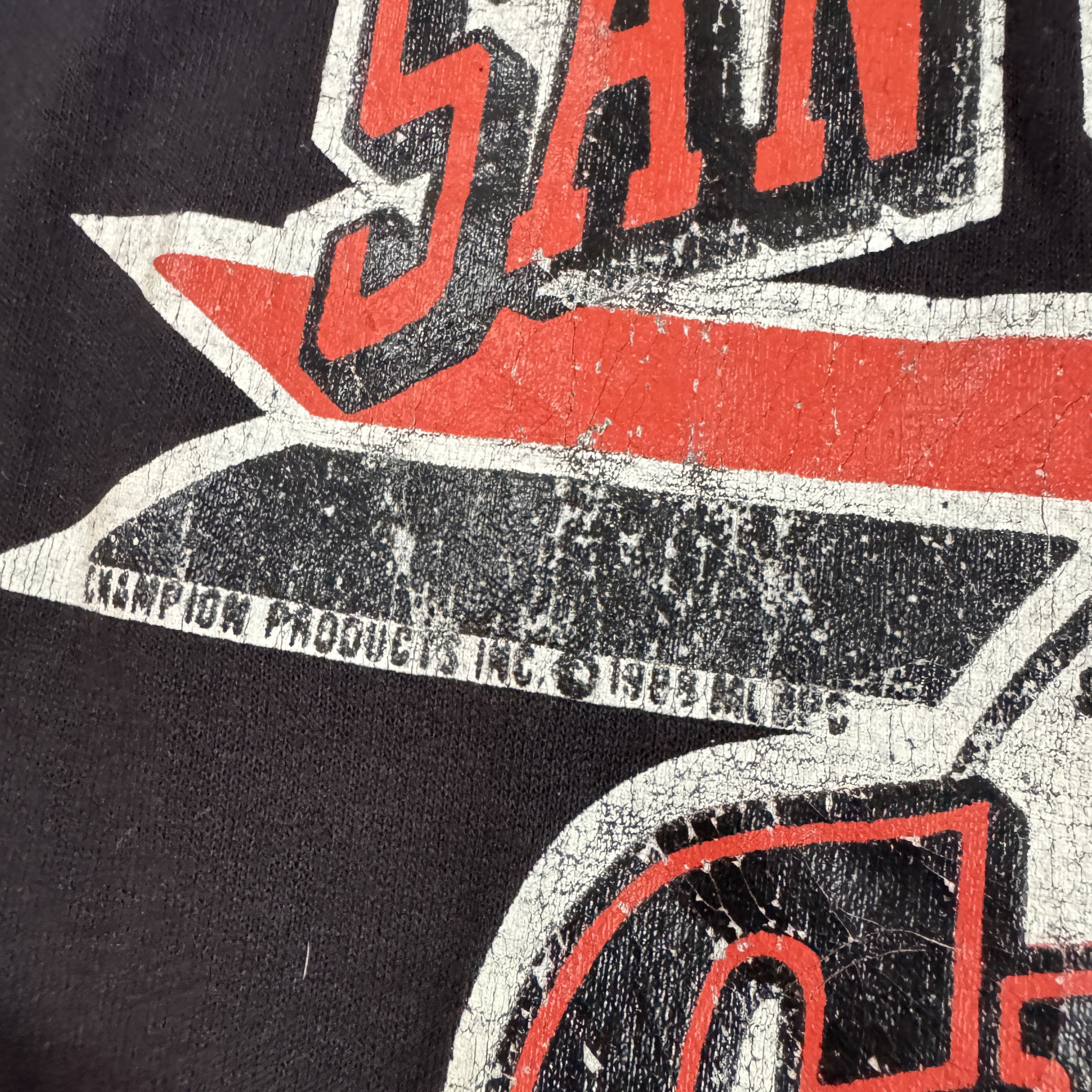 Champion × MLB × Vintage 1988 Vintage Black San Francisco Giants Champion T-Shirt Size US L / EU 52-54 / 3 - 3 Thumbnail