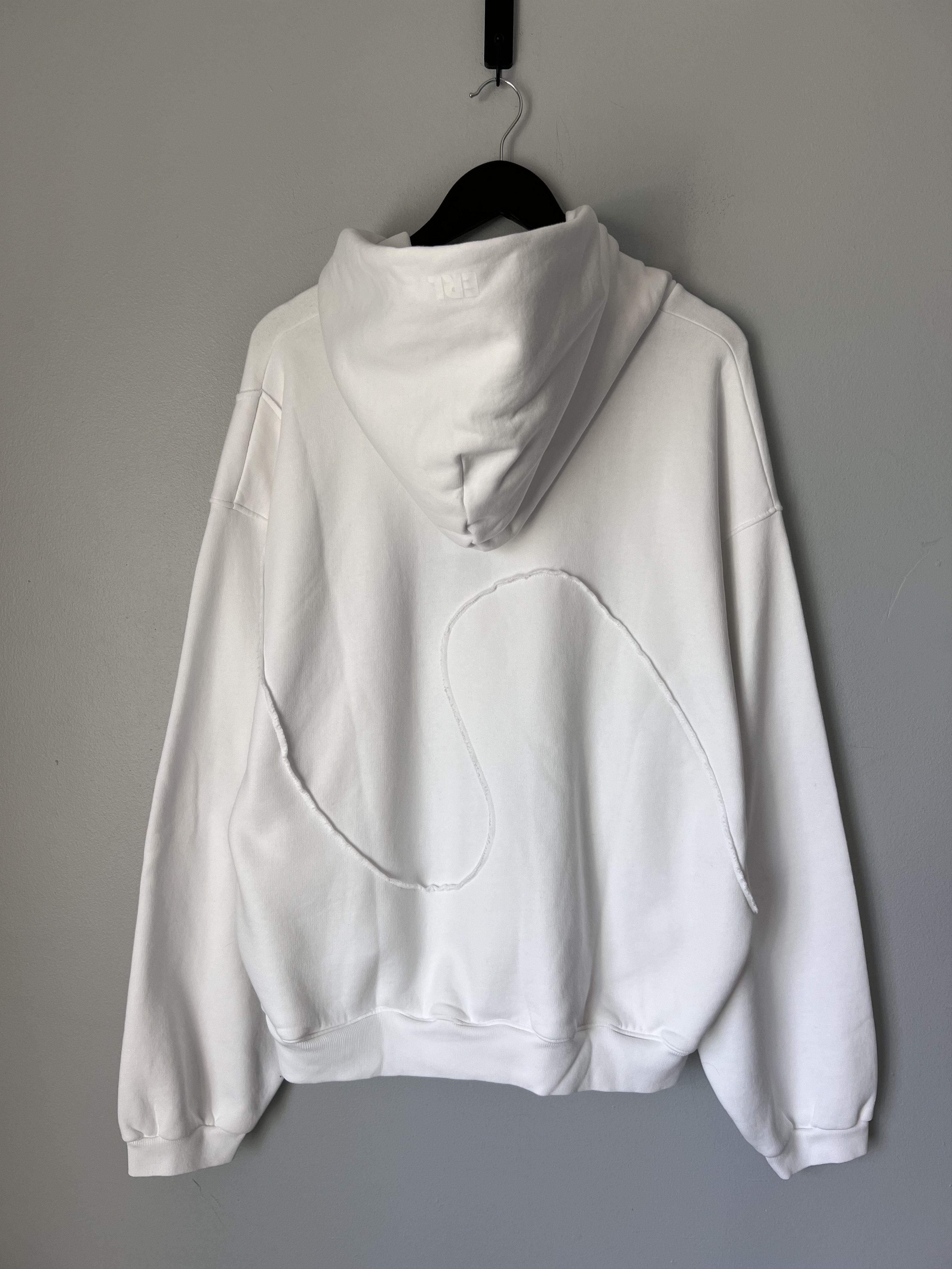 ERL ERL Swirl Hoodie in White Size US XL / EU 56 / 4 - 5 Thumbnail