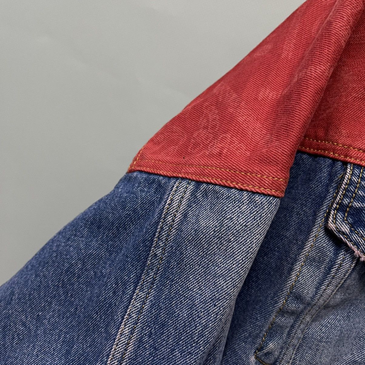 Palm Angels Palm Angels Vintage Denim Jacket With Bandana Motif Size US S / EU 44-46 / 1 - 15 Thumbnail