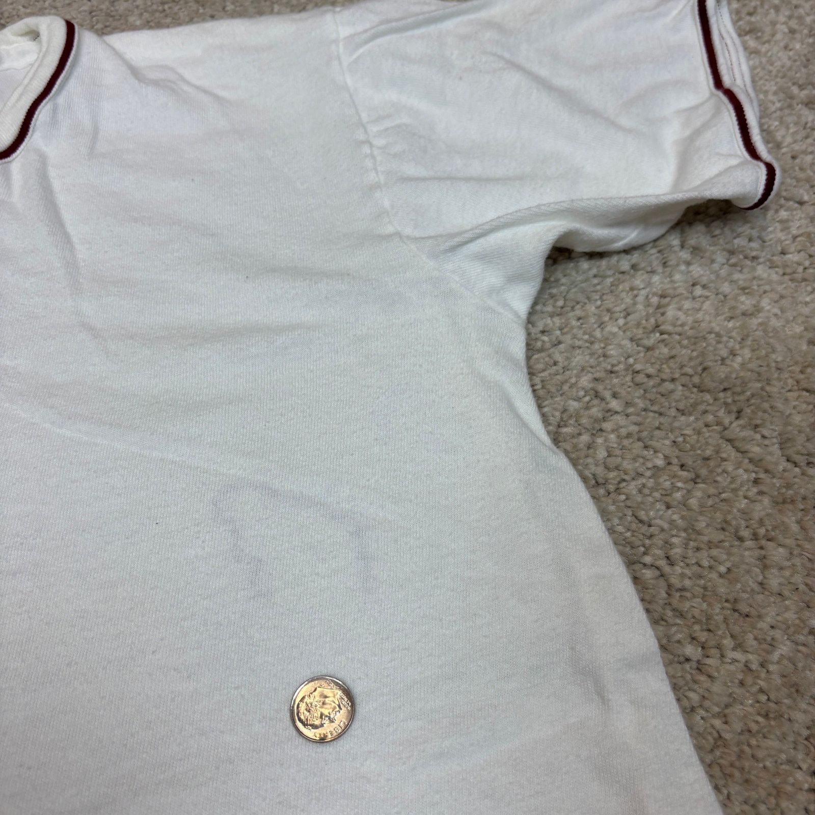 Jockey × Vintage VTG 60s 70s Jockey Life International Blank Ringer Shirt M Size US M / EU 48-50 / 2 - 7 Thumbnail