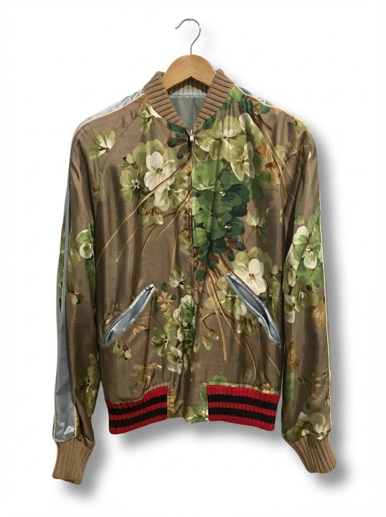 Gucci Blooms Silk Reversible Jacket Size US S / EU 44-46 / 1 - 1 Thumbnail