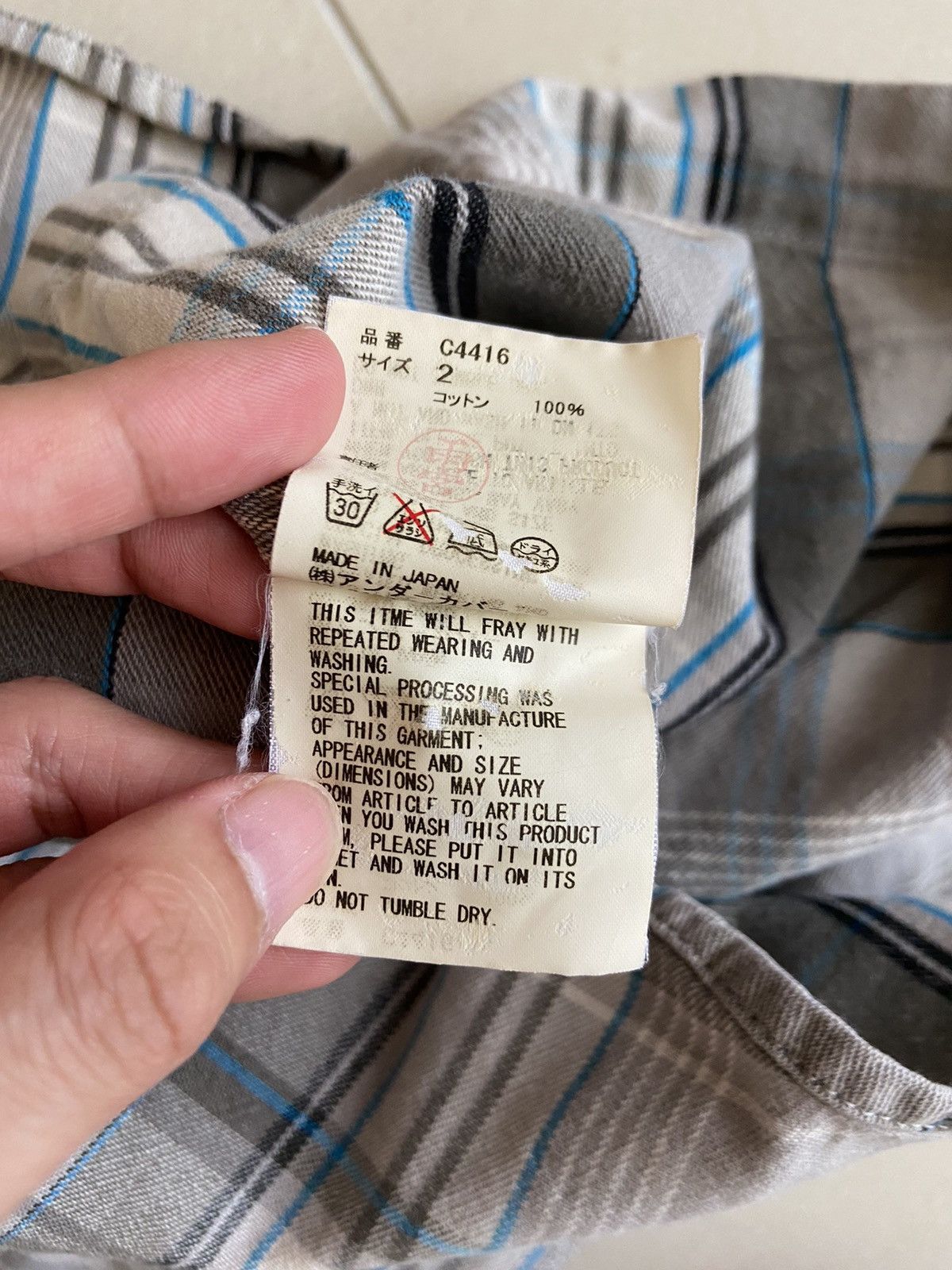 Undercover Undercover 09ss neoboy flannel Size US S / EU 44-46 / 1 - 7 Thumbnail
