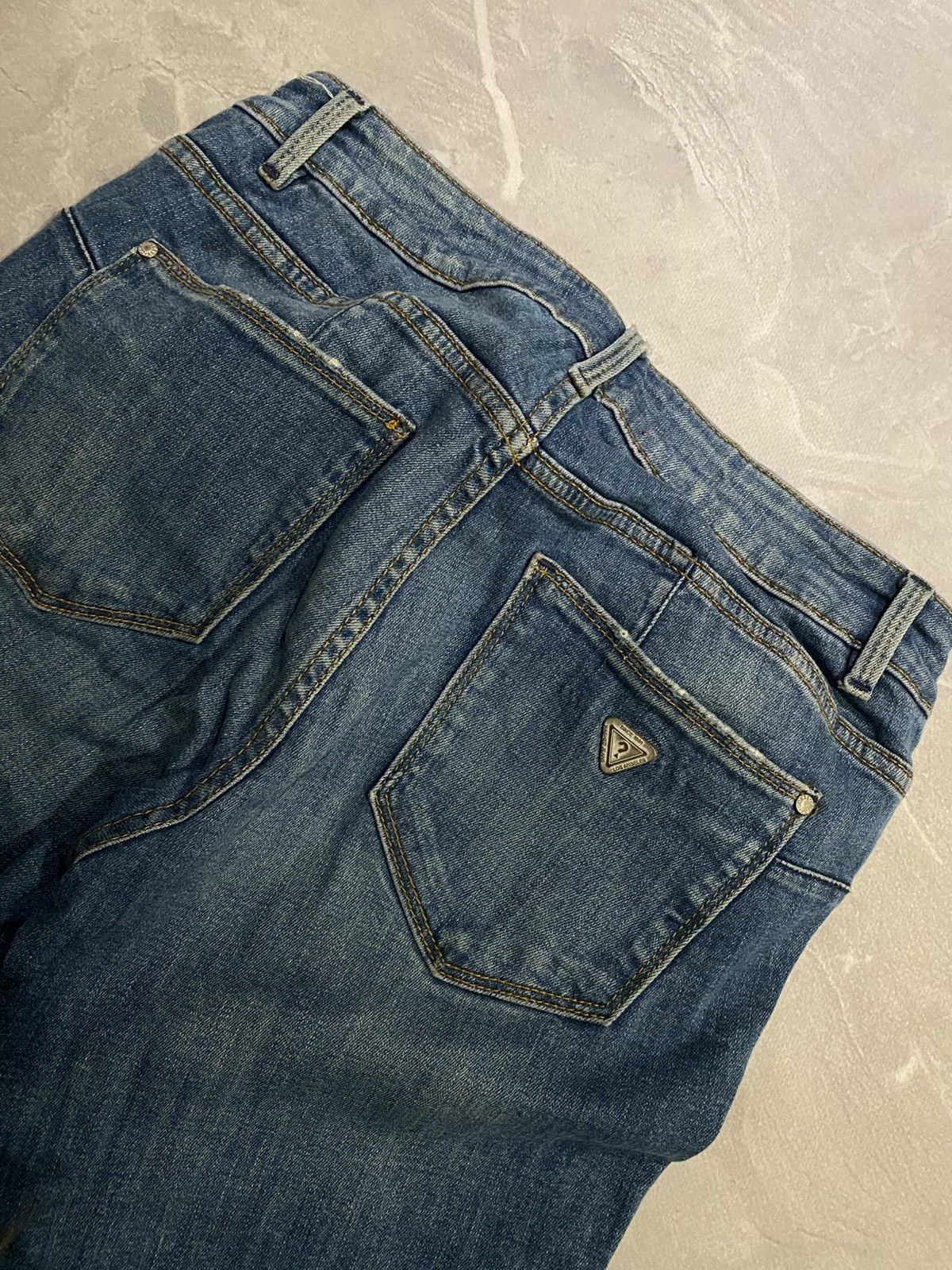 Vintage Distressed If Six Was Nine Style / Avant Archive Rock 90s Size US 28 / EU 44 - 4 Thumbnail