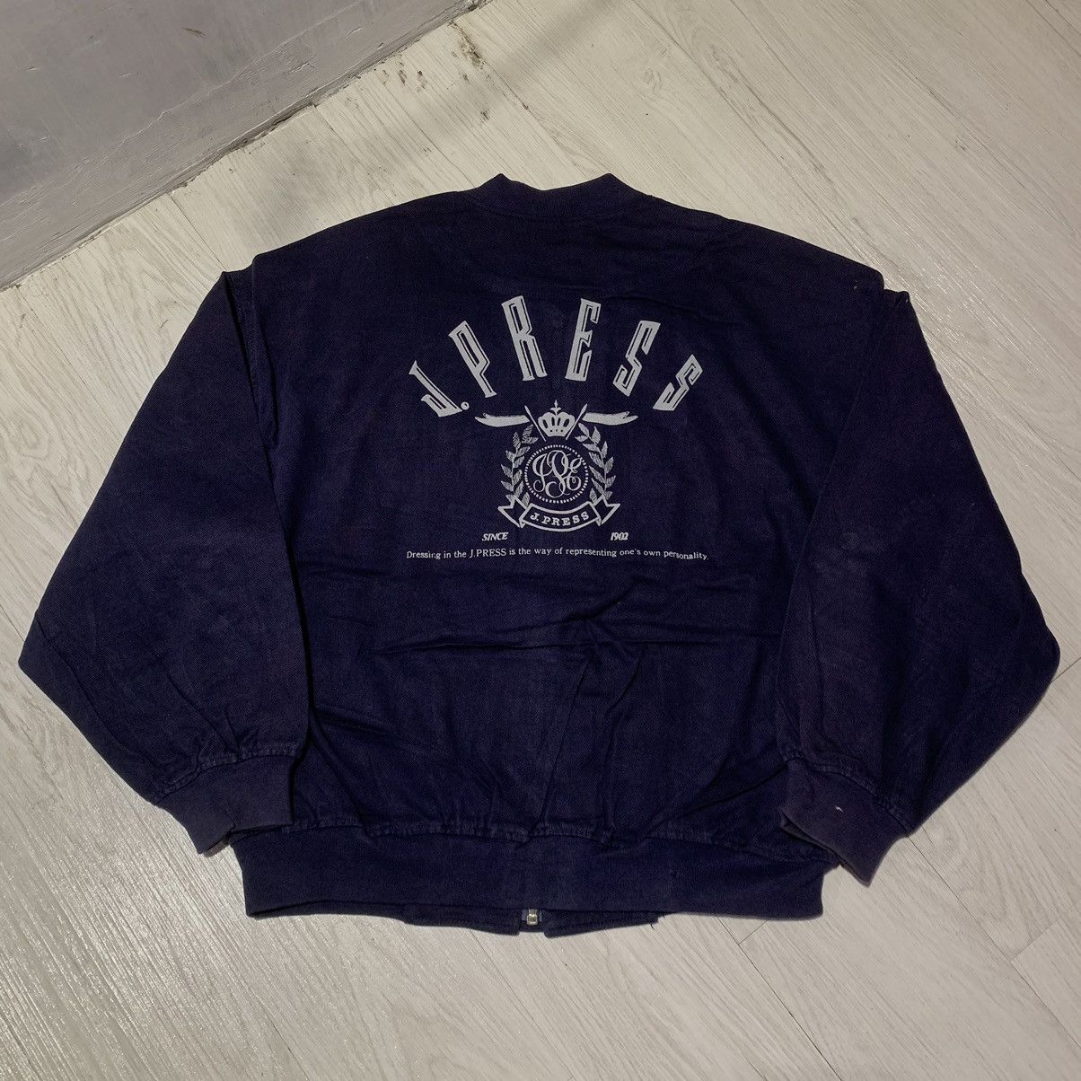 J. Press × Japanese Brand J PRESS BOMBER JACKET Size US L / EU 52-54 / 3 - 1 Thumbnail