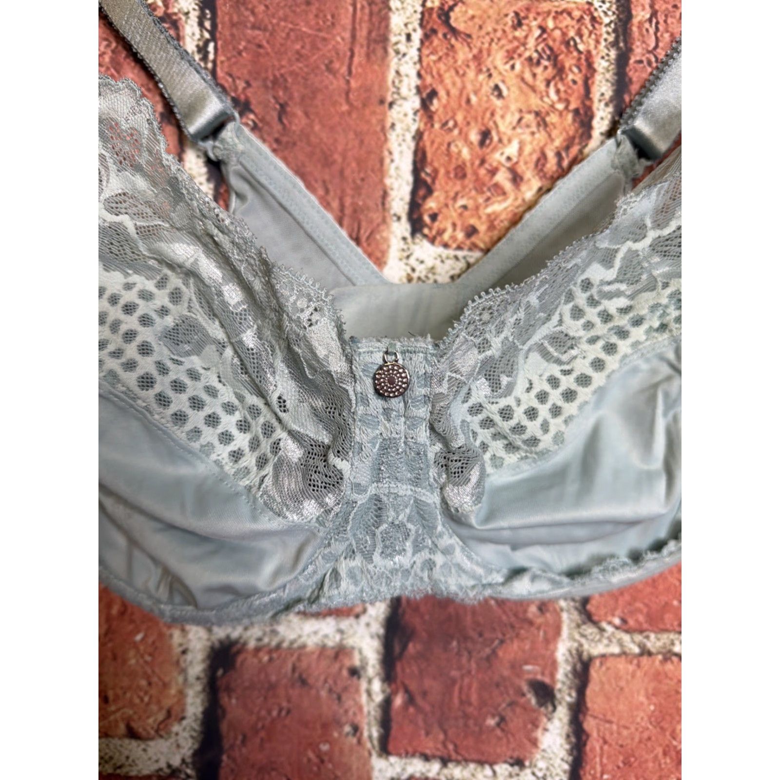 Vintage **Fantasie Reflect Bra Green Underwire Women's 38I Balconette** User: Fantasie Reflect Bra Green Underwire Women's 38I Balconette Size ONE SIZE - 2 Thumbnail