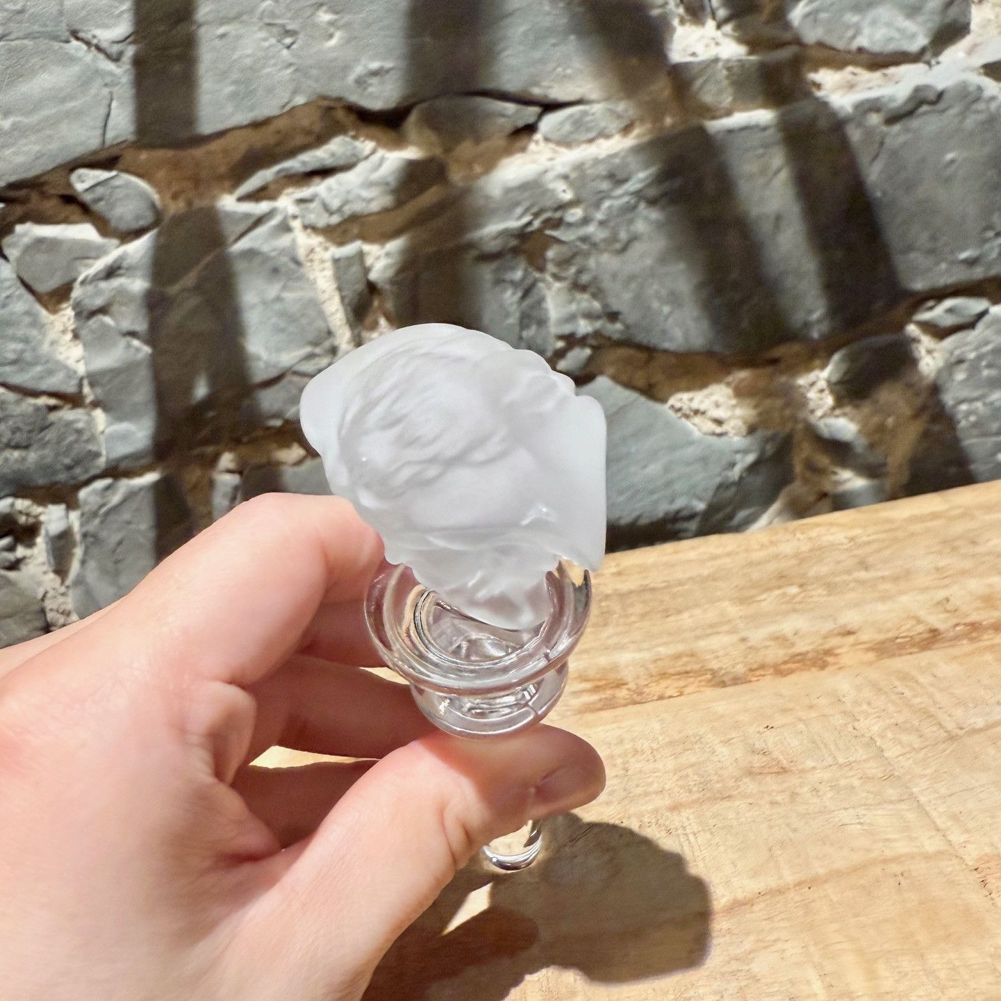 Versace Versace X Rosenthal Crystal Medusa Head Bottle Stopper Size ONE SIZE - 8 Thumbnail