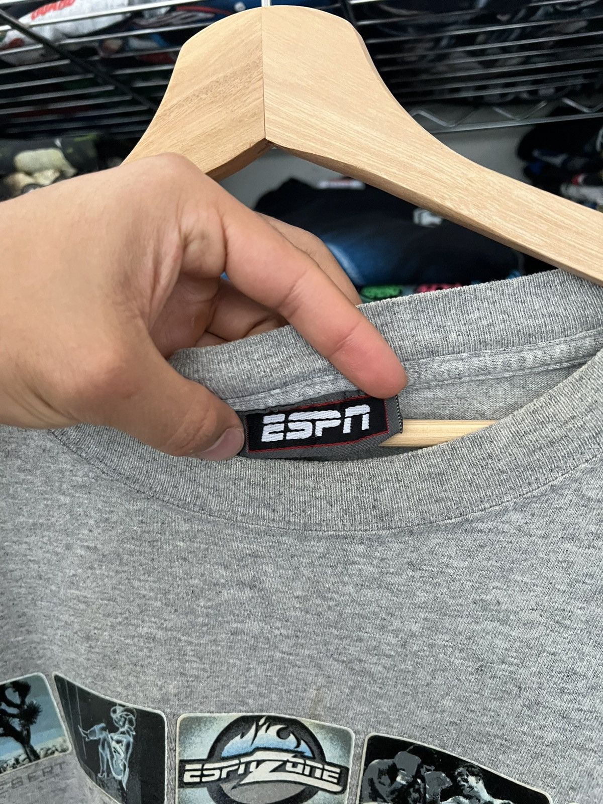 Vintage 90s ESPN Zone Las Vegas Promo Tee Size US XXL / EU 58 / 5 - 5 Thumbnail