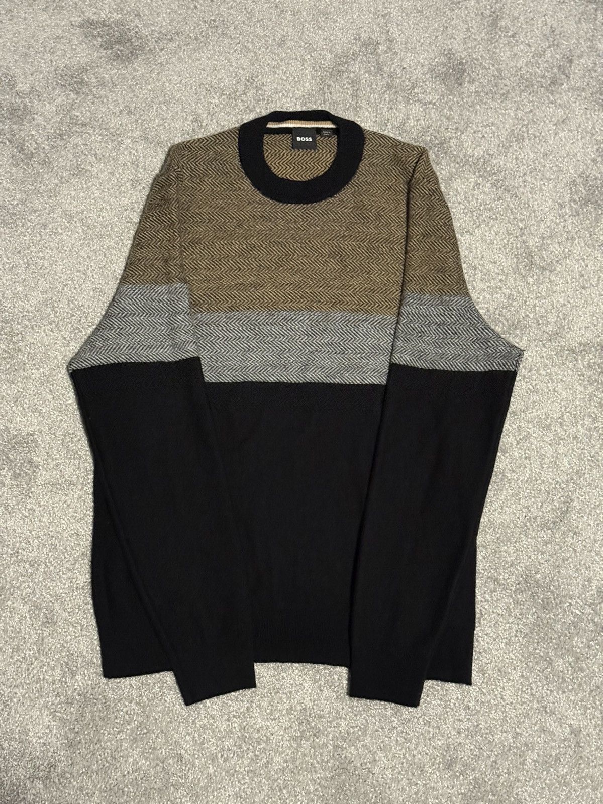 Hugo Boss Hugo Boss Sweater Size US L / EU 52-54 / 3 - 3 Thumbnail