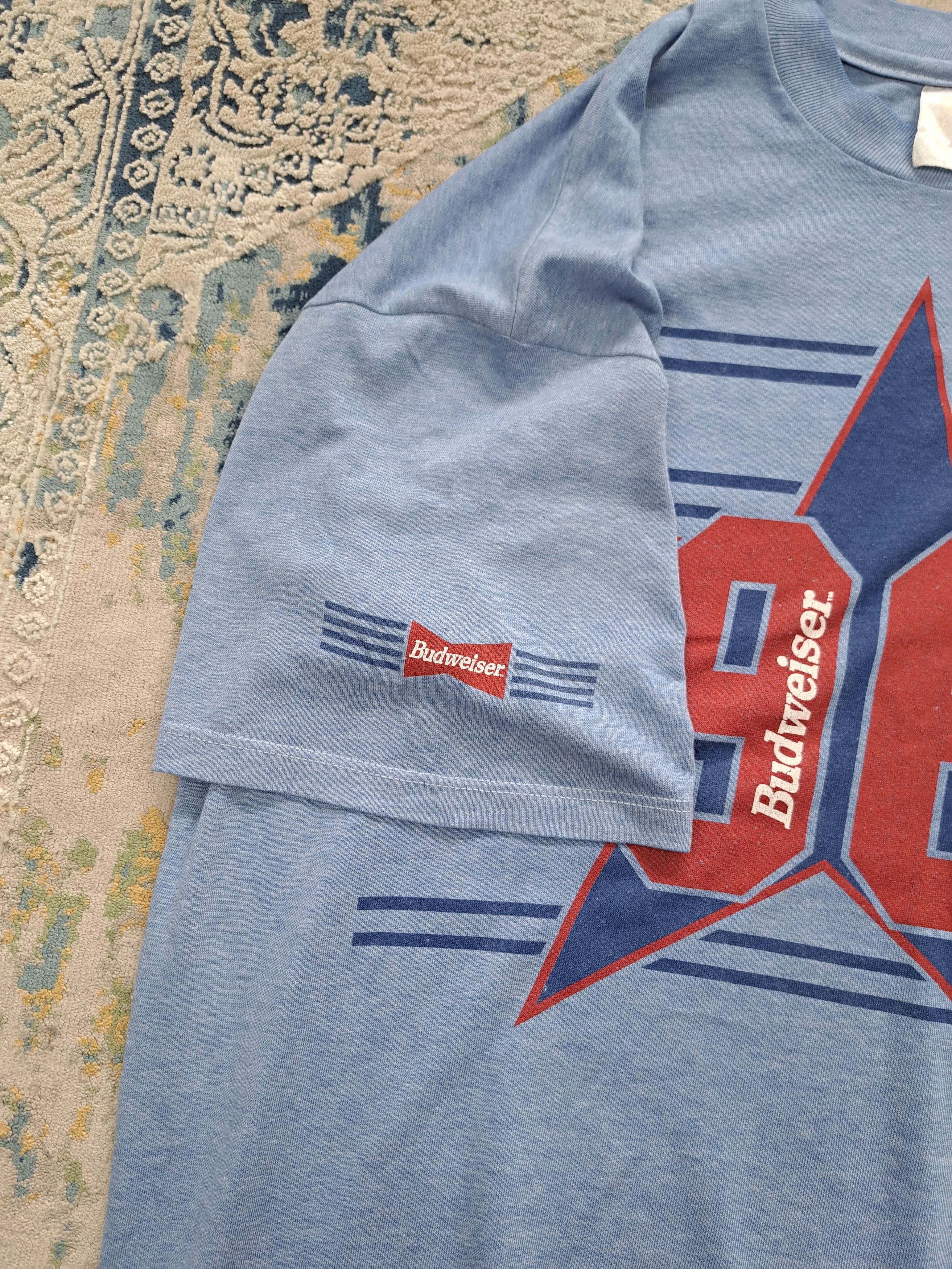 Budweiser Vintage 90s Budweiser Beer Tee Hanes Star Logo Boxy Fit Size US XL / EU 56 / 4 - 3 Thumbnail