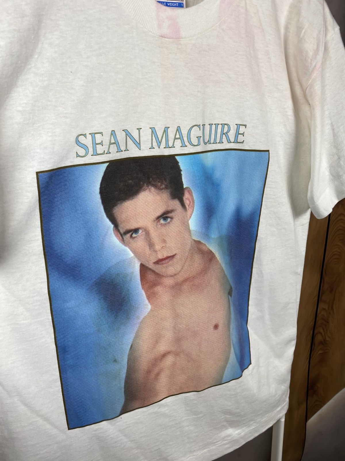 Band Tees 🎧Vintage 90s T-Shirt Sean Maguire You To Me Are Everything🎧 Size US M / EU 48-50 / 2 - 2 Thumbnail
