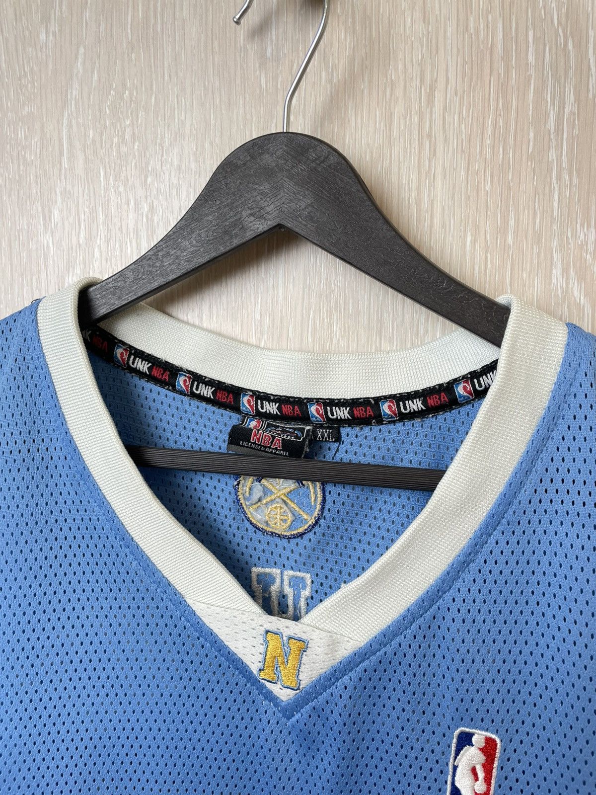 NBA Vintage Denver Nuggets Jersey Carmelo Anthony NBA #15 Size US XXL / EU 58 / 5 - 6 Thumbnail