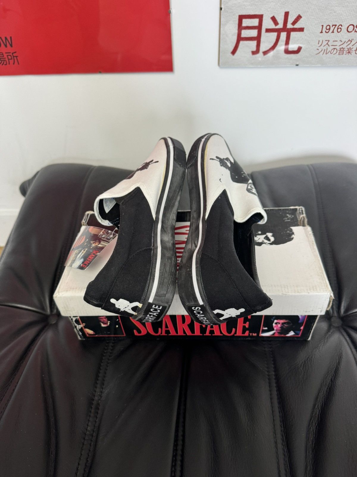Vintage Vintage 04’ OG Scarface Movie Slip Ons Merch Low Top Shoes Size US 8.5 / EU 41-42 - 5 Thumbnail