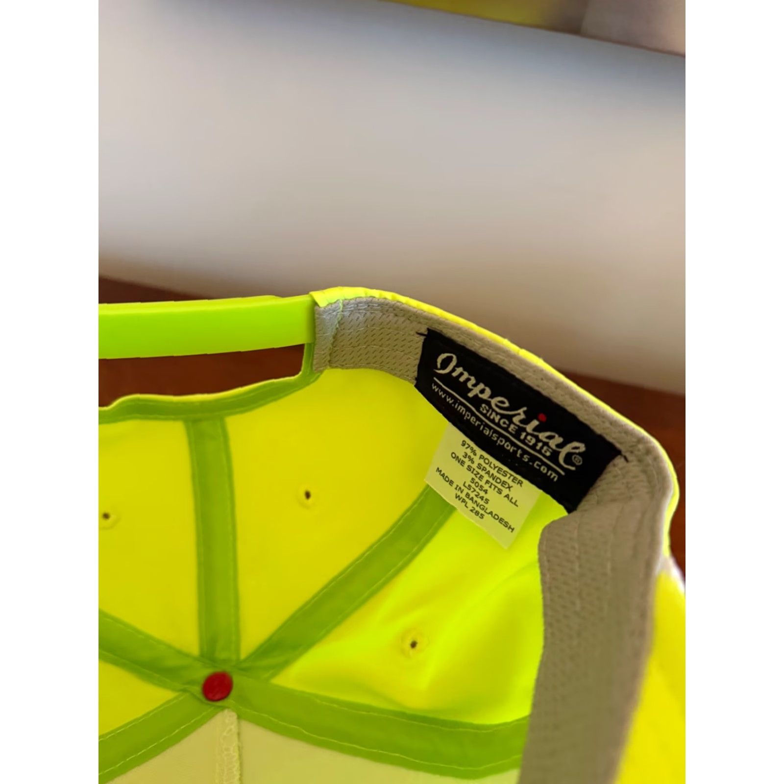 Imperial VINTAGE? (No) Fore Play Barstool Sports Mens Golf Neon Imperial Rope Hat NEW Size ONE SIZE - 5 Thumbnail