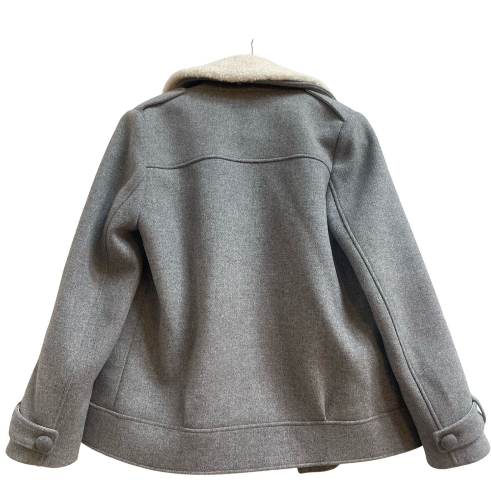 Sezane Like NU Sezane Hamptons wool Coat grey SZ40 bust 42 US8 Size M / US 6-8 / IT 42-44 - 3 Thumbnail