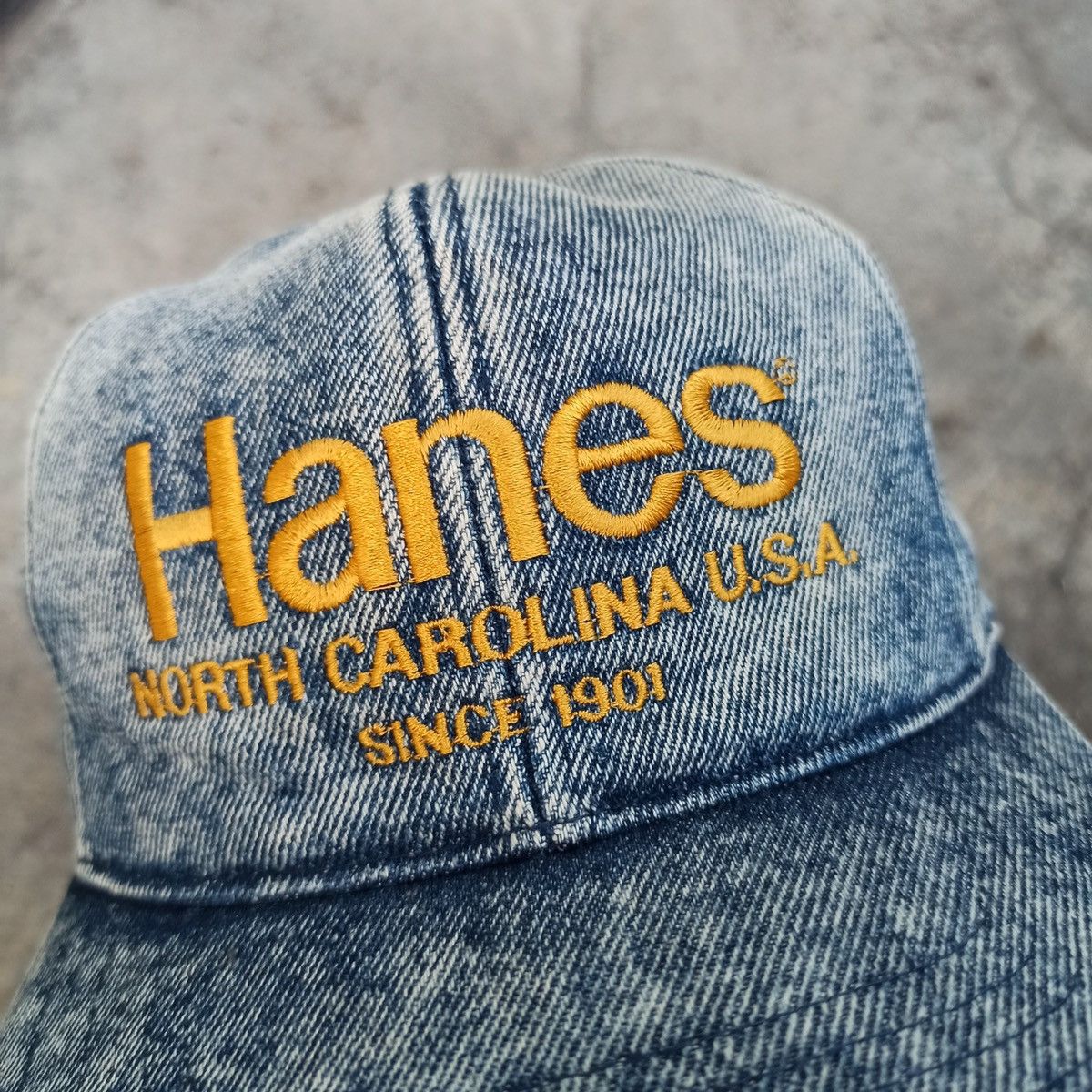 Hanes × Vintage Vintage wash hanes hat Size ONE SIZE - 9 Thumbnail