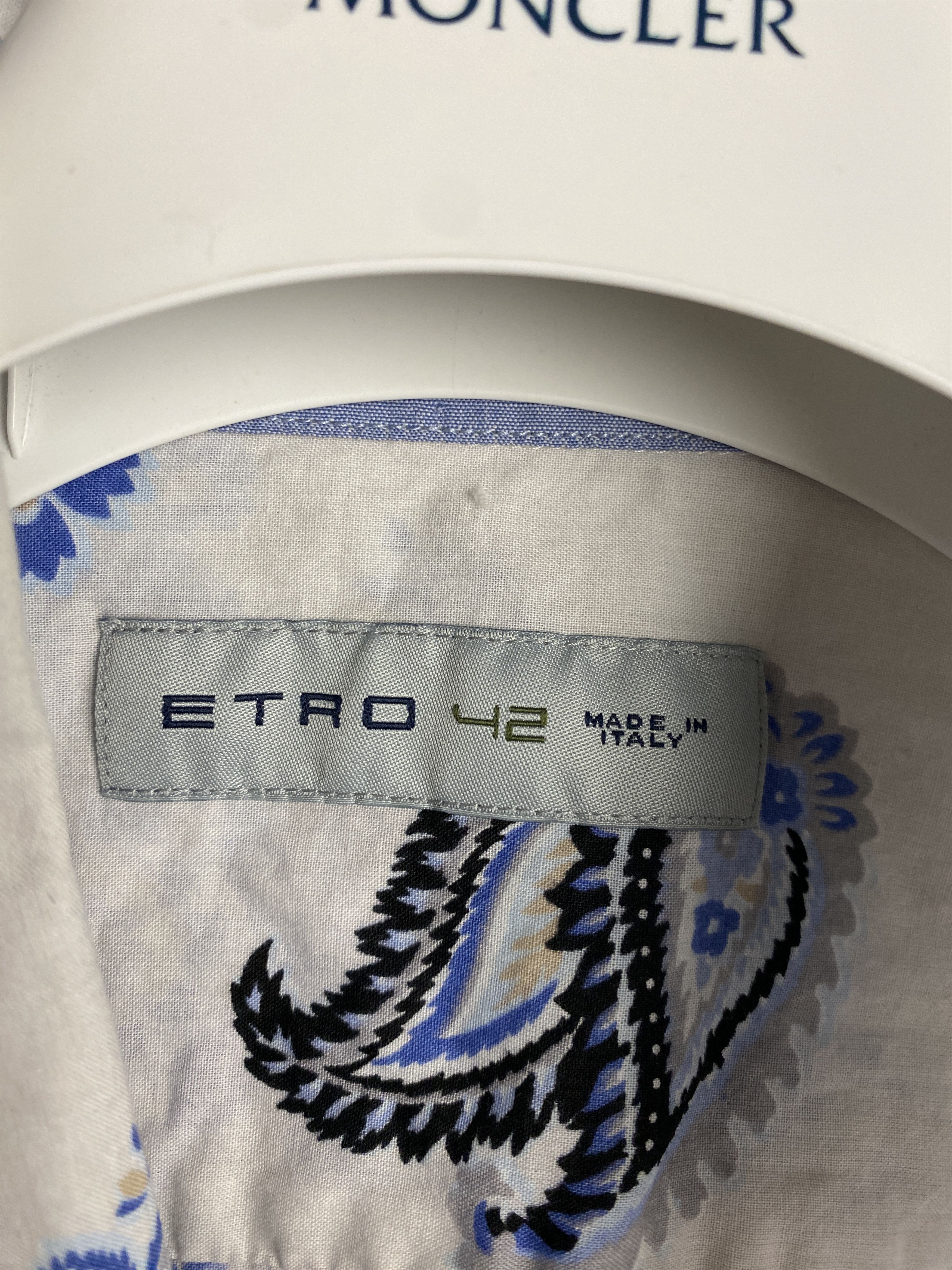 Etro Etro floral printed short sleeve shirt button ups casual Size US XS / EU 42 / 0 - 3 Thumbnail