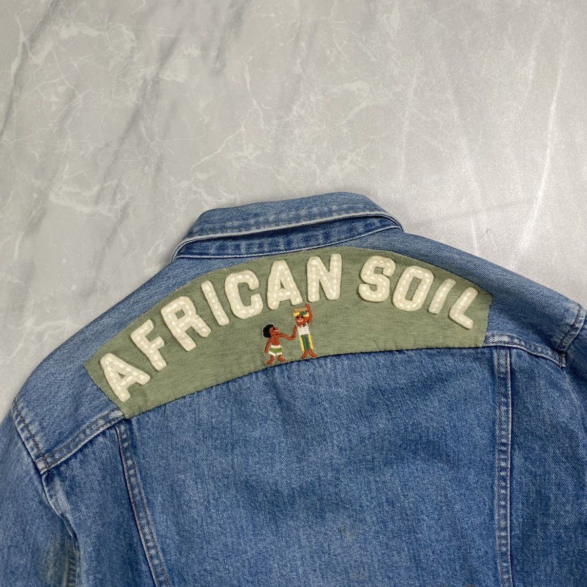 Wrangler Vintage Wrangler Japan African Soil Denim Jacket Size US S / EU 44-46 / 1 - 8 Thumbnail
