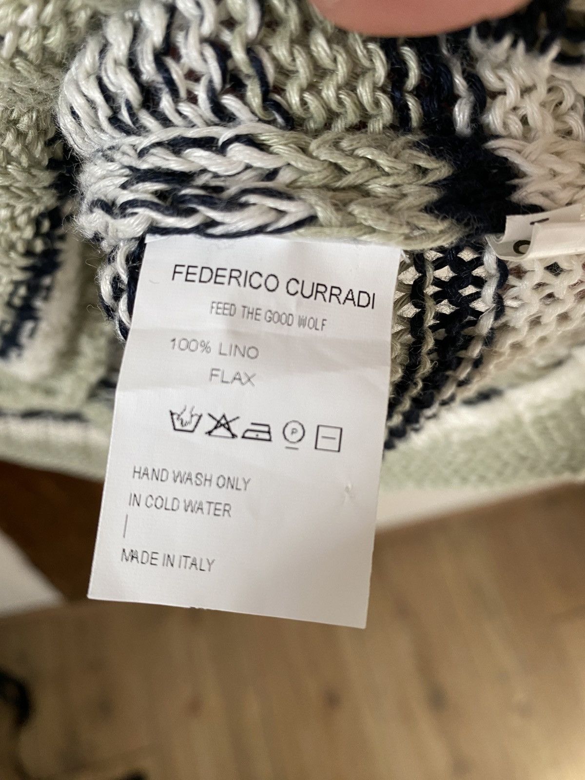Federico Curradi Frederico Curradi Knitted Sweatshirt Size US S / EU 44-46 / 1 - 4 Thumbnail