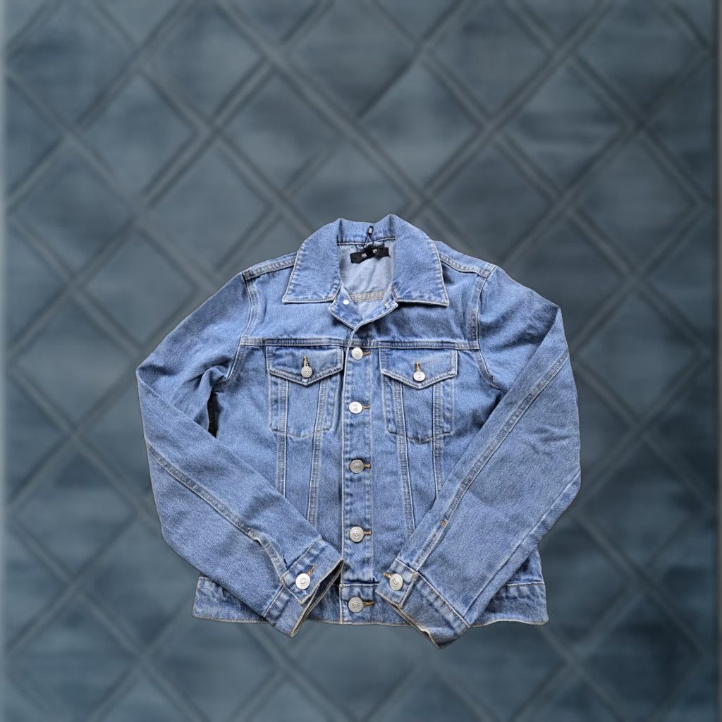 Hudson Hudson Los Angeles Jacket Womens S/M Blue Denim Collared Pockets Button Size S / US 4 / IT 40 - 1 Thumbnail