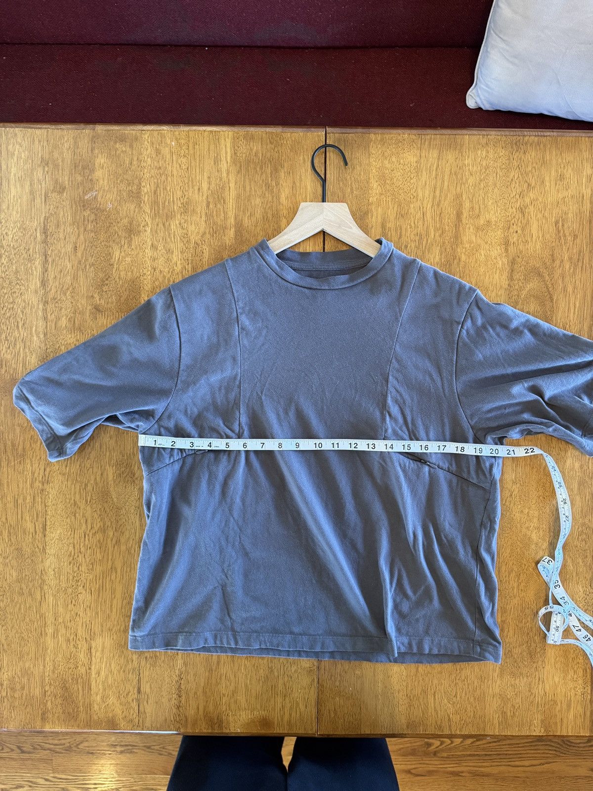 _J.L-A.L_ Grey Zipper Tee Size US S / EU 44-46 / 1 - 5 Thumbnail