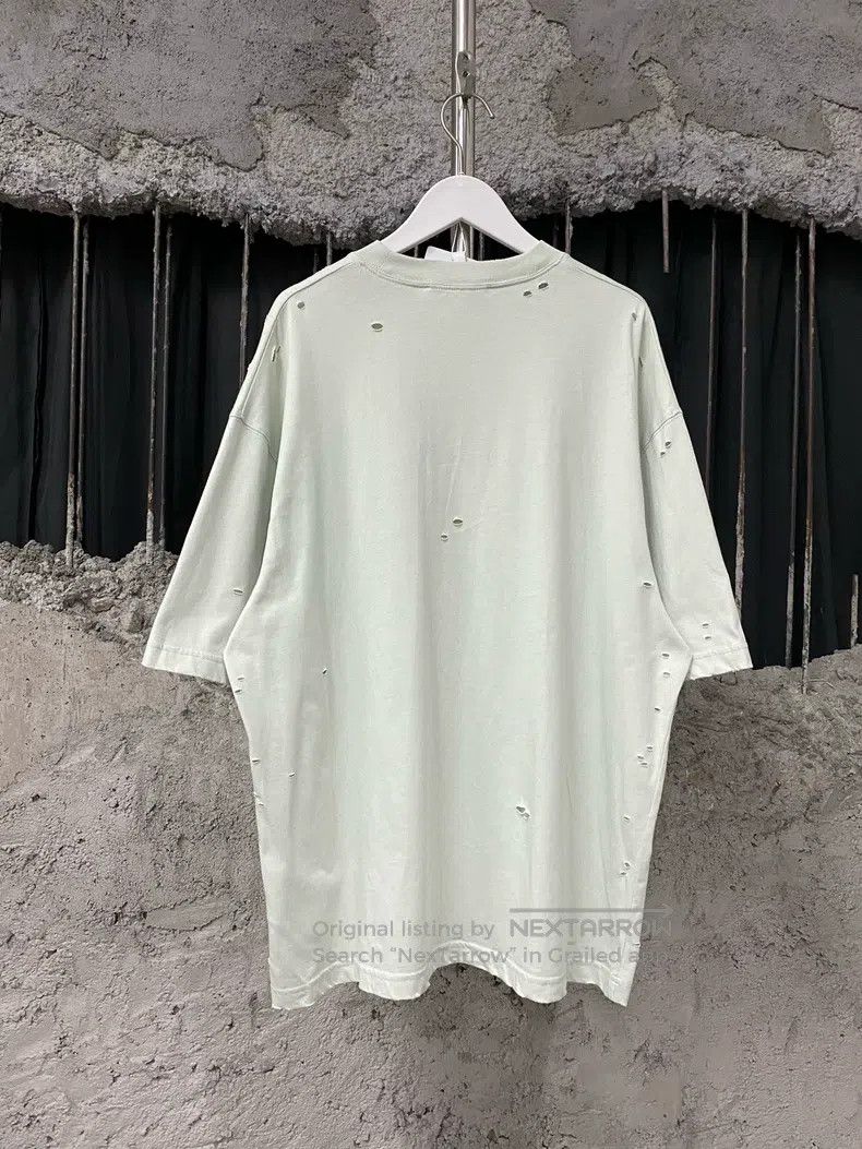 Acne Studios Acne Studios Distressed Short Sleeve Top Size US S / EU 44-46 / 1 - 2 Thumbnail