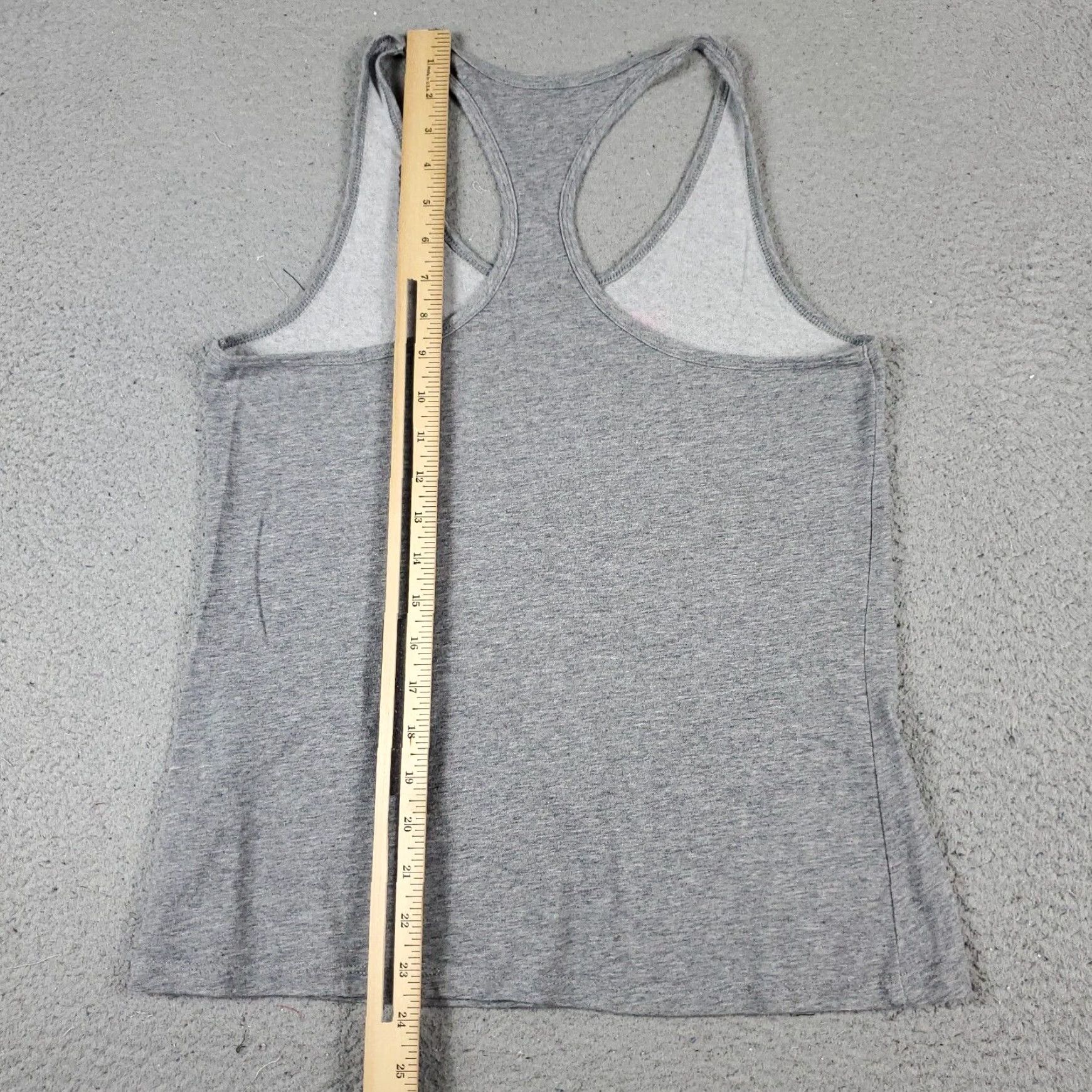 Nike Nike Tank Top Womens Small Gray Swoosh Running Gym Activewear Pullover Size S / US 4 / IT 40 - 3 Thumbnail