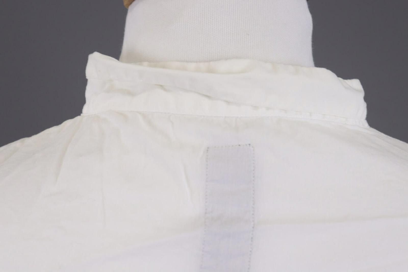 Thom Krom Thom Krom White Short Sleeve Button Down Shirt Size M Size US M / EU 48-50 / 2 - 12 Thumbnail