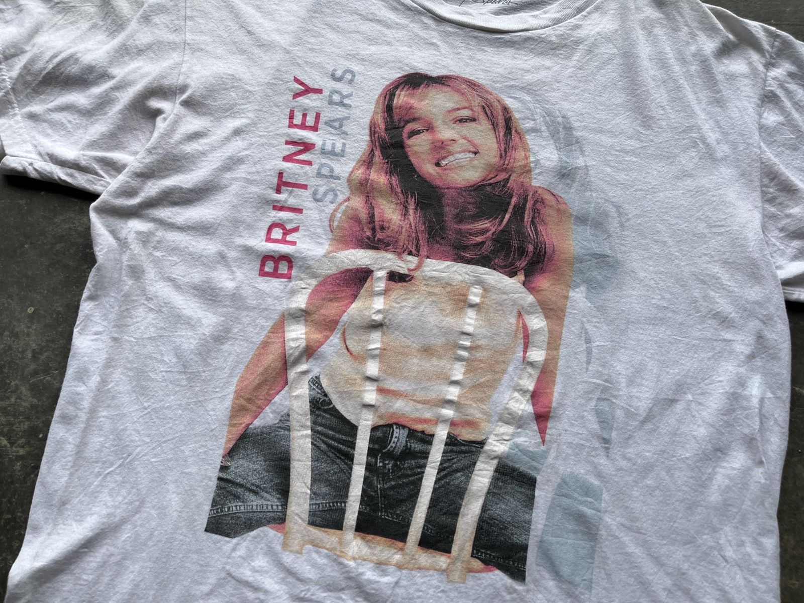 Band Tees × Vintage Britney Spears Photo Tee Size US M / EU 48-50 / 2 - 3 Thumbnail