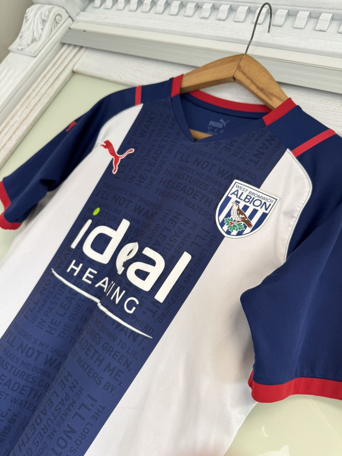 Puma Mowatt #27 West Bromwich Albion 2021-2022 Home Soccer Jersey Size US M / EU 48-50 / 2 - 8 Thumbnail