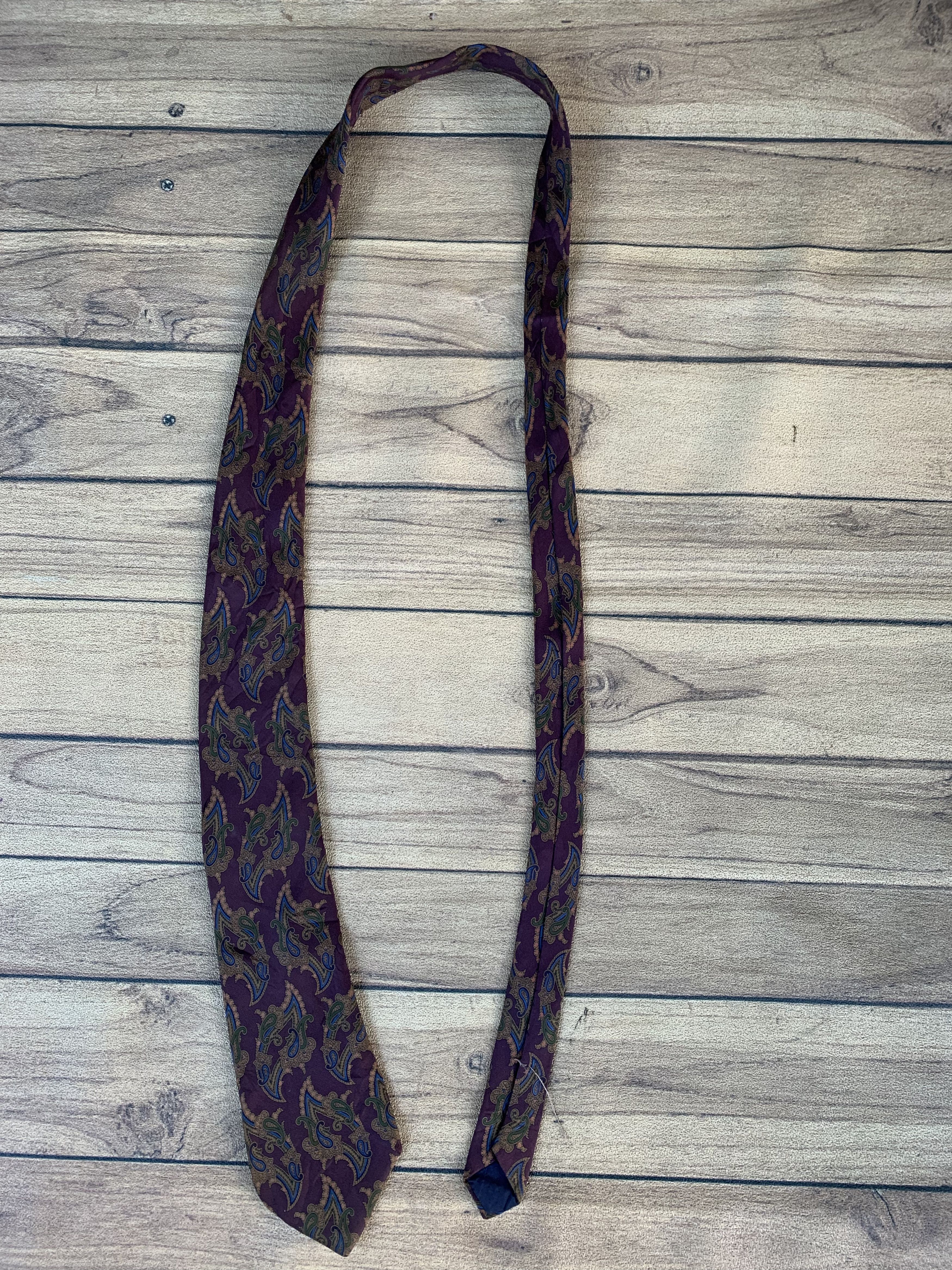 Burberry Vintage burberrys tie fullprint Size ONE SIZE - 1 Thumbnail