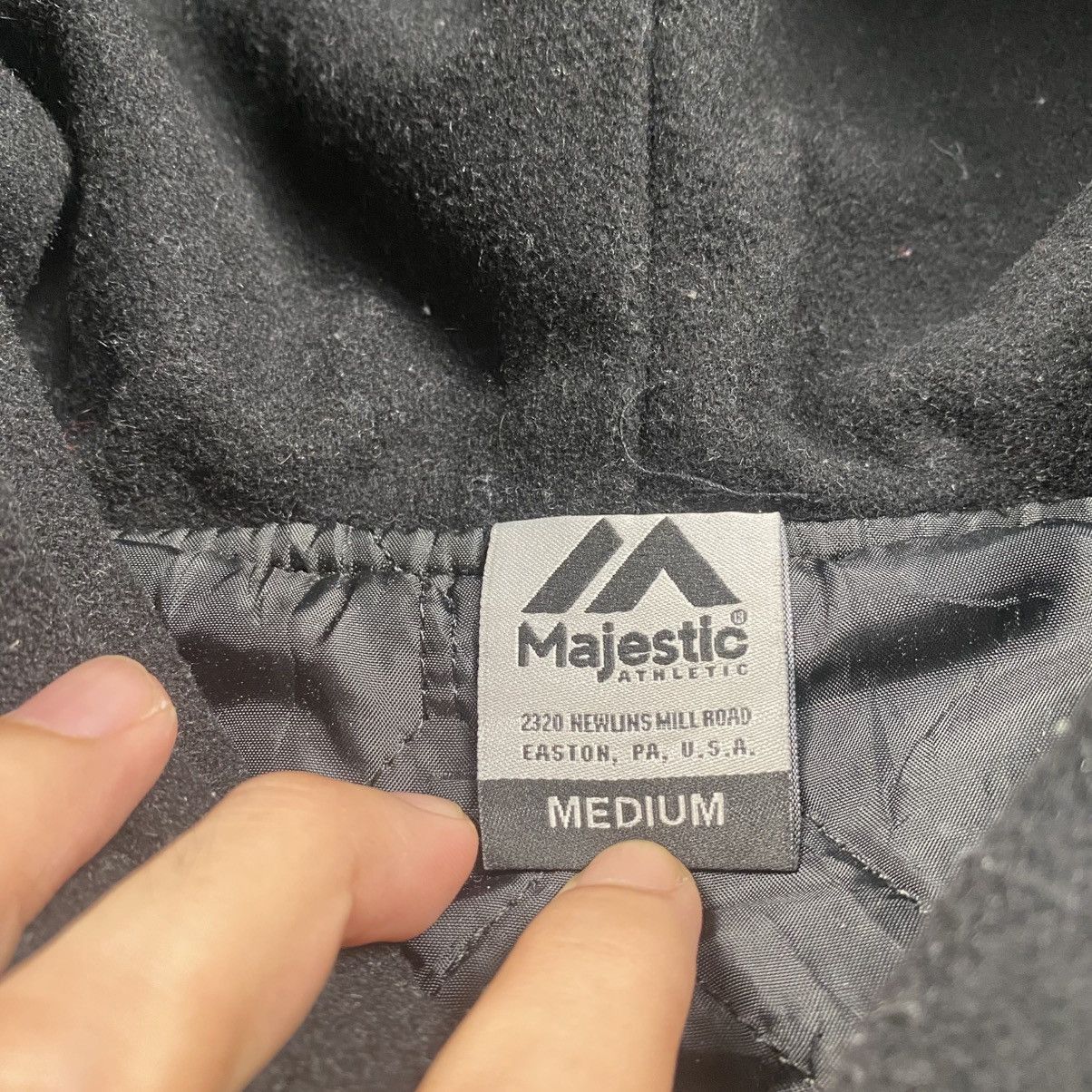 Majestic Vintage y2k Majestic New York Hooded Varsity Jacket Size US M / EU 48-50 / 2 - 6 Thumbnail