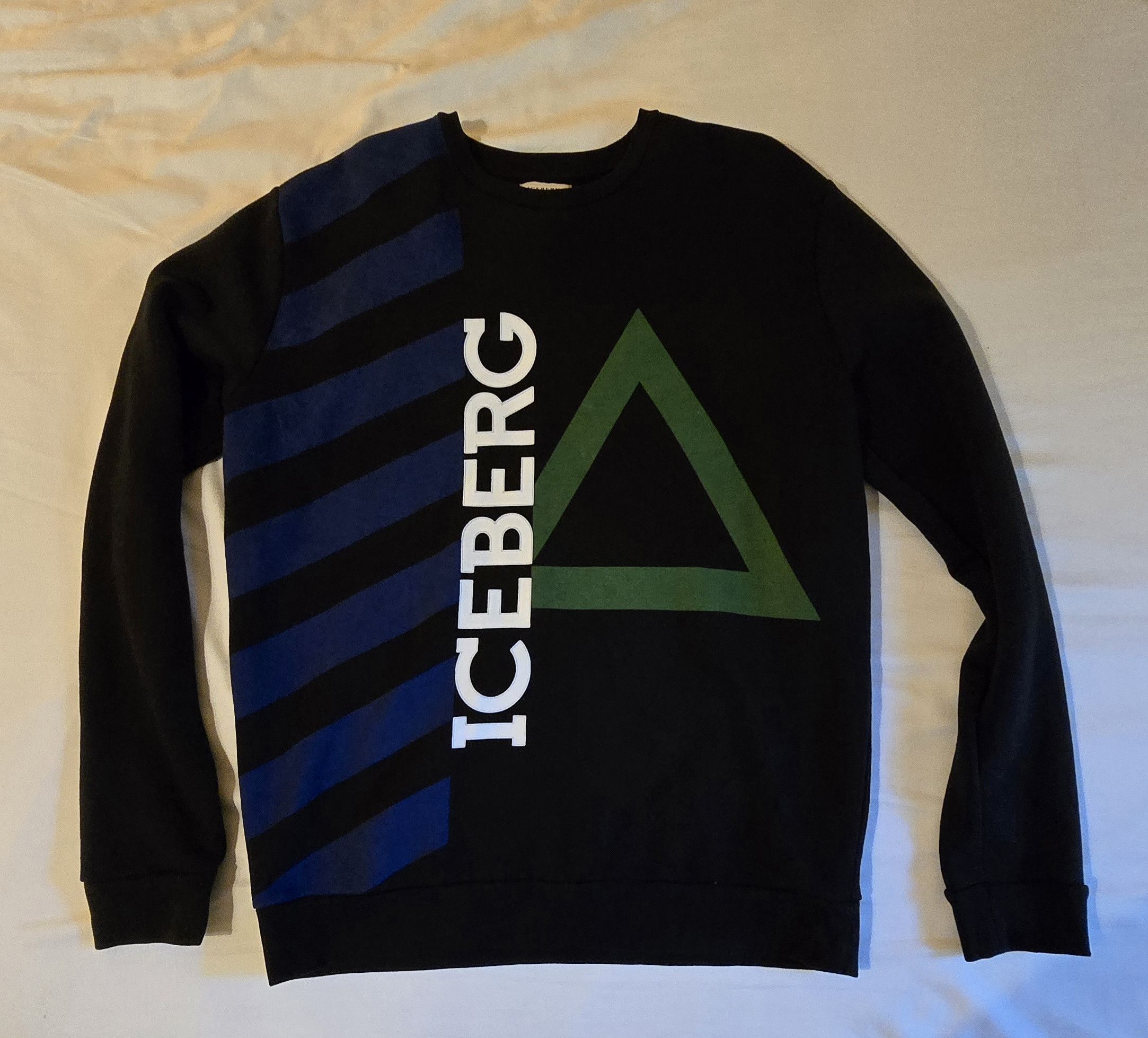 Iceberg Iceberg Navy Sweatshirt sz L Size US L / EU 52-54 / 3 - 1 Thumbnail