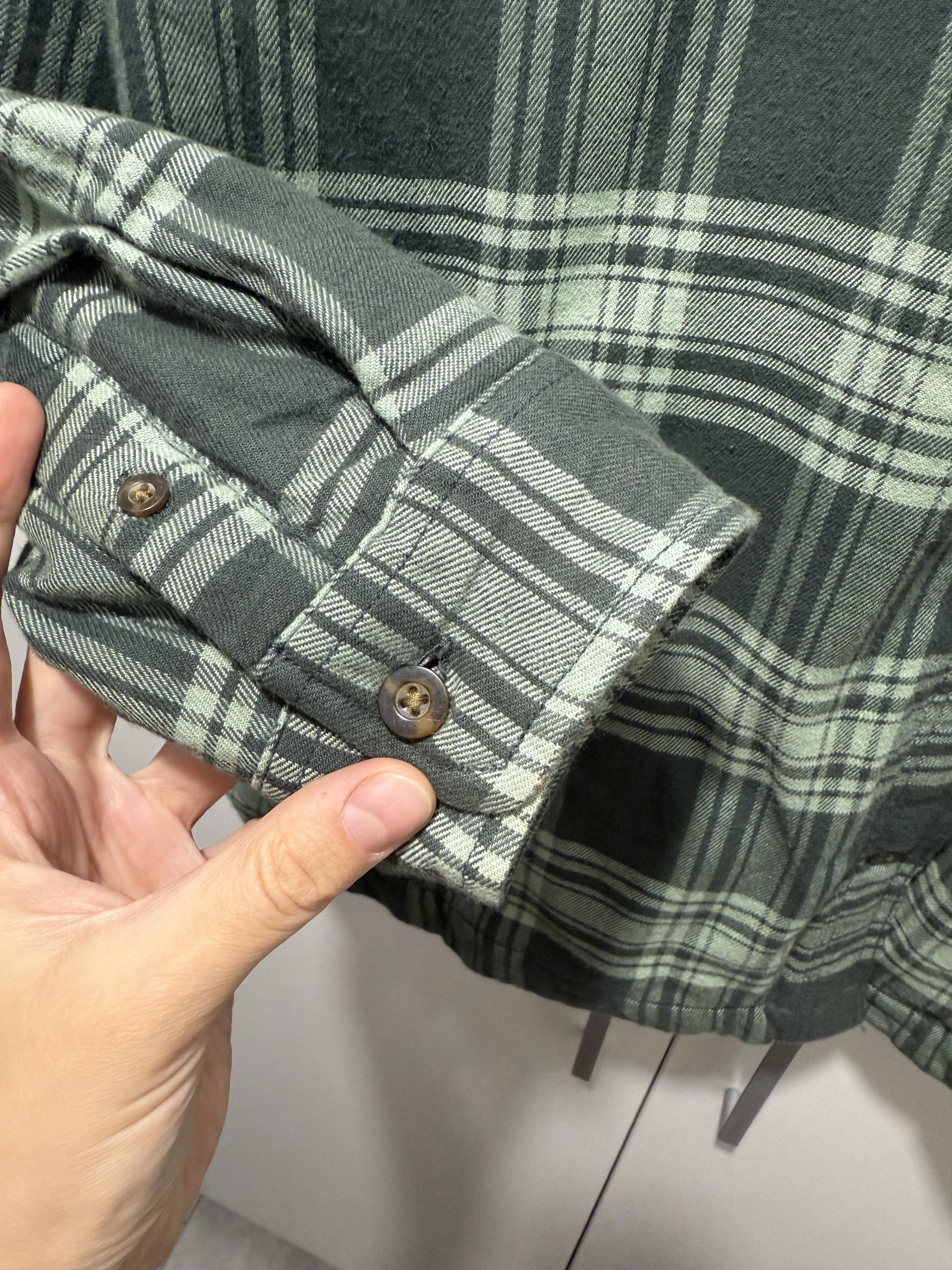 Carhartt Wip Carhartt Rugged Check Fleece Lined Overshirt (L) Size L / US 10 / IT 46 - 4 Thumbnail