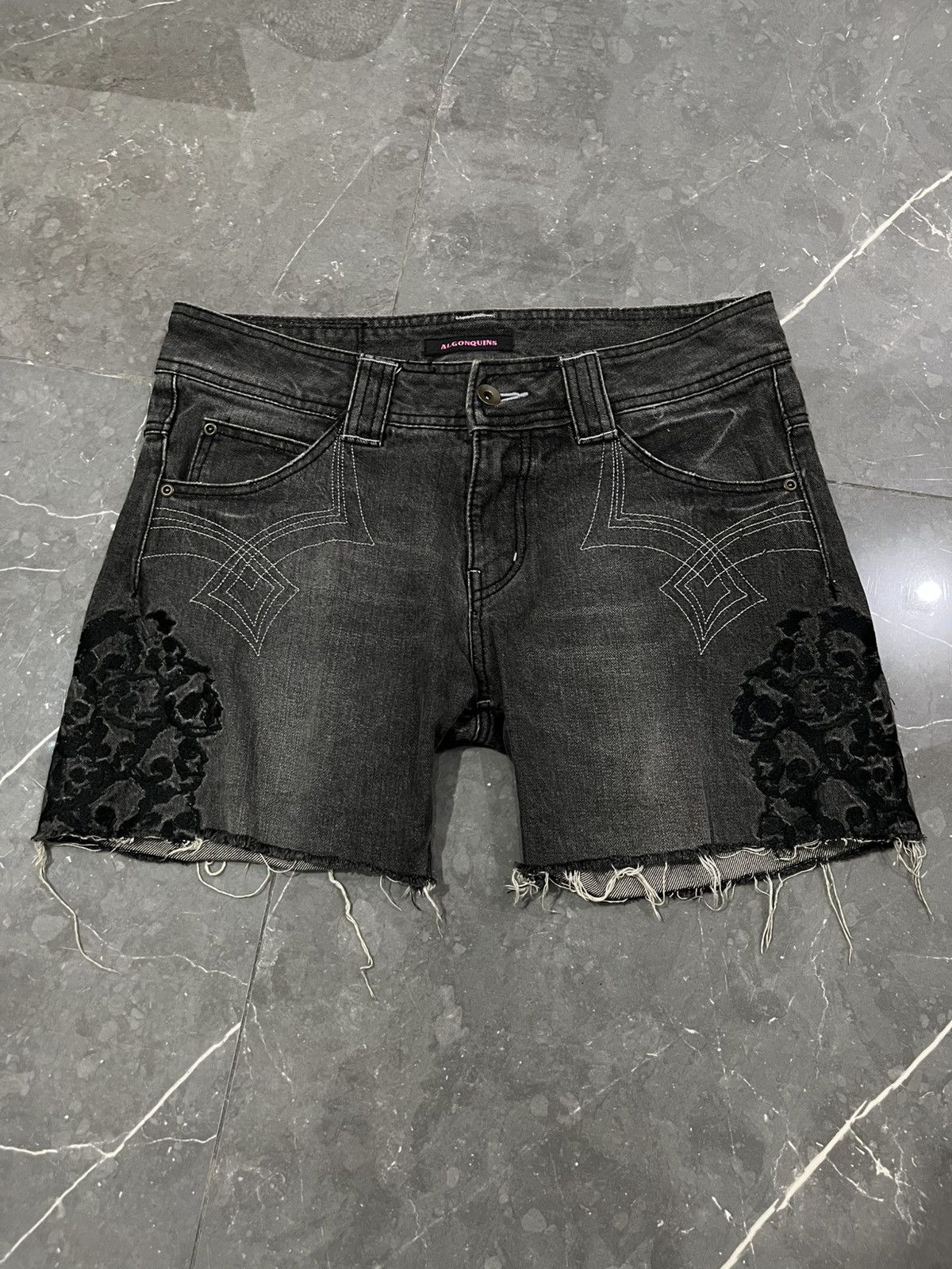 Hysteric Glamour Algonquins skull short pants vkei Size 32" / US 10 / IT 46 - 1 Thumbnail