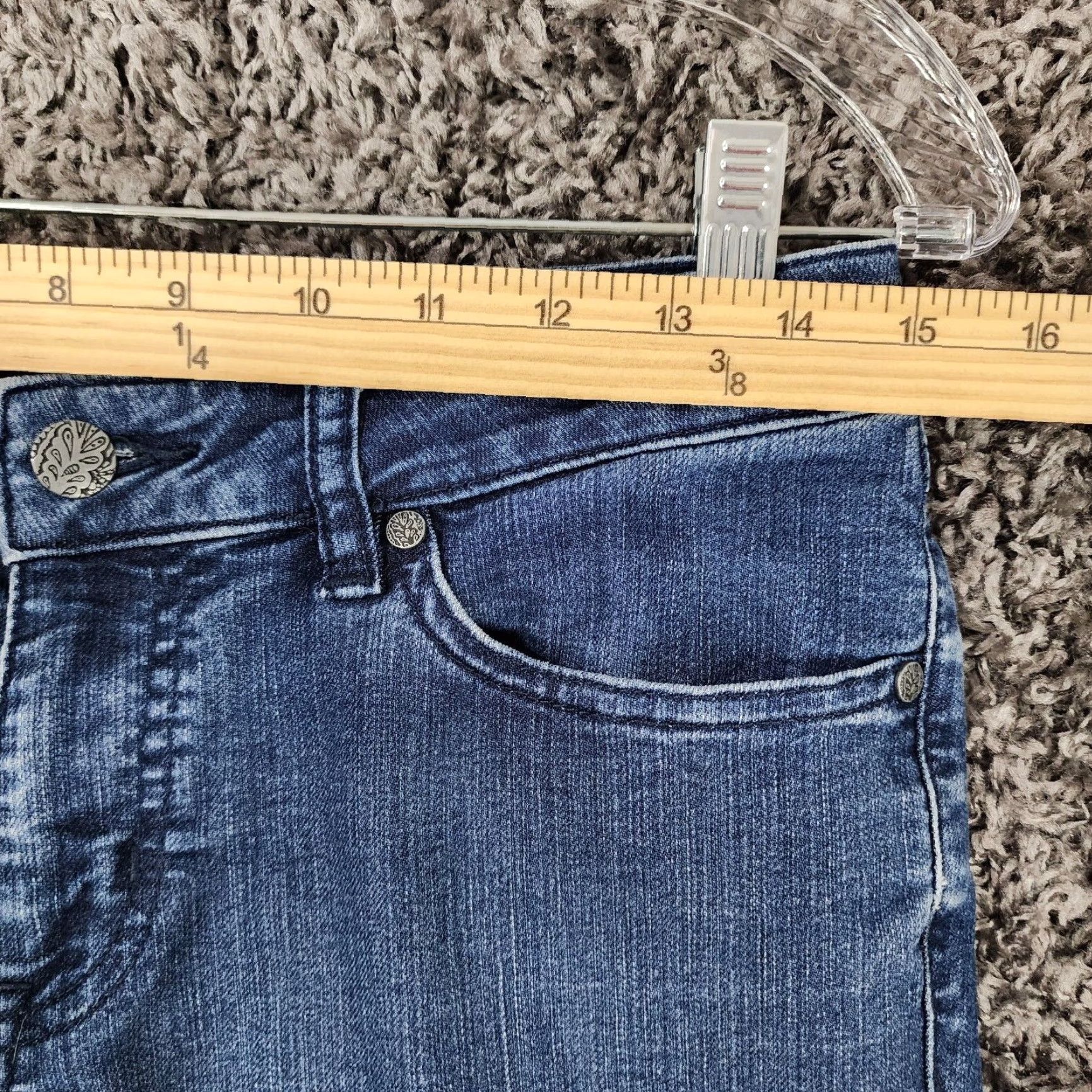 Prana prAna Womens Straight Blue Jeans Size 4 Size 27" / US 4 / IT 40 - 4 Thumbnail