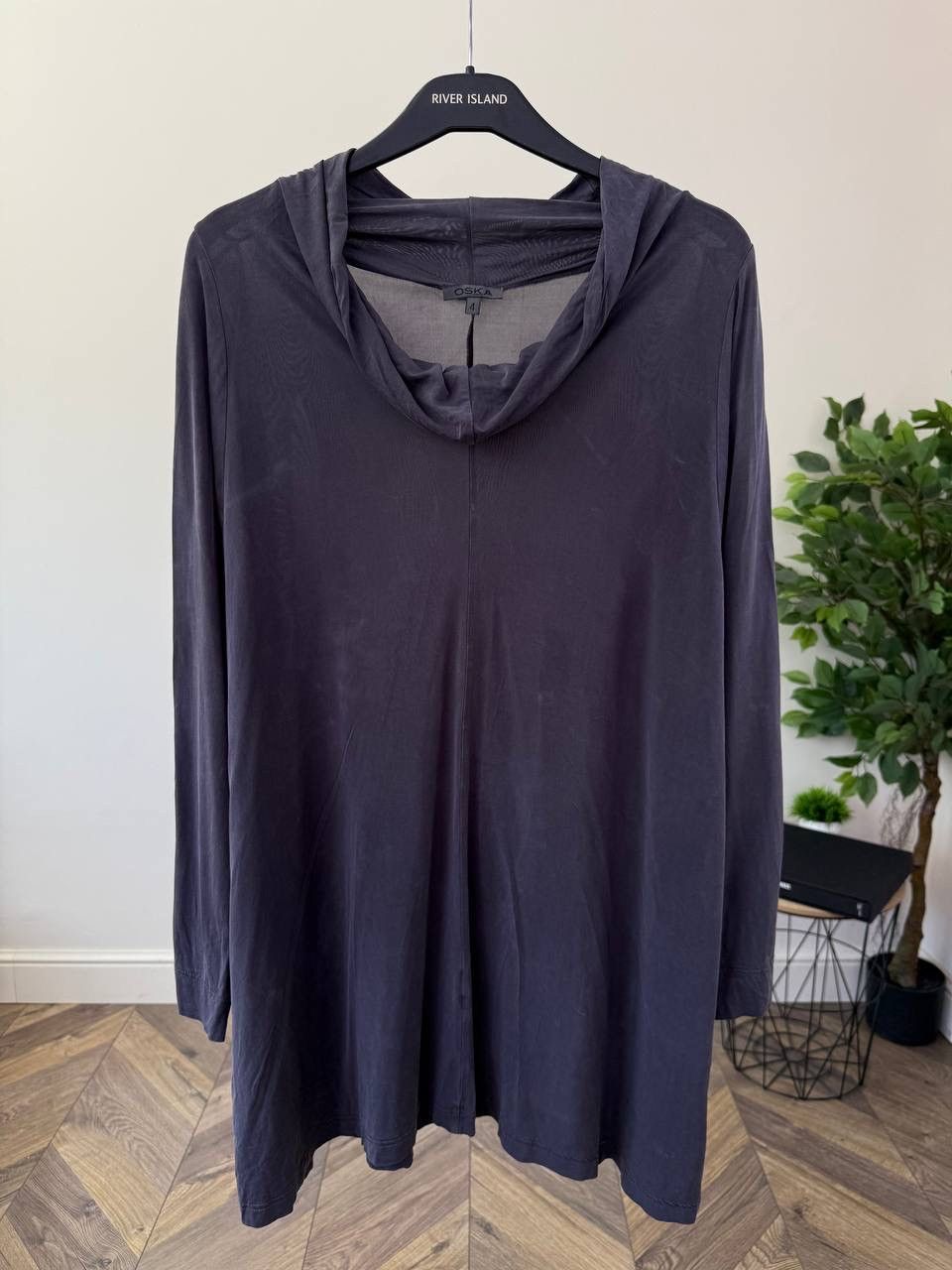 OSKA Vintage OSKA Women’s Faded Midi Dress Parachute Hem Size S / US 4 / IT 40 - 9 Thumbnail