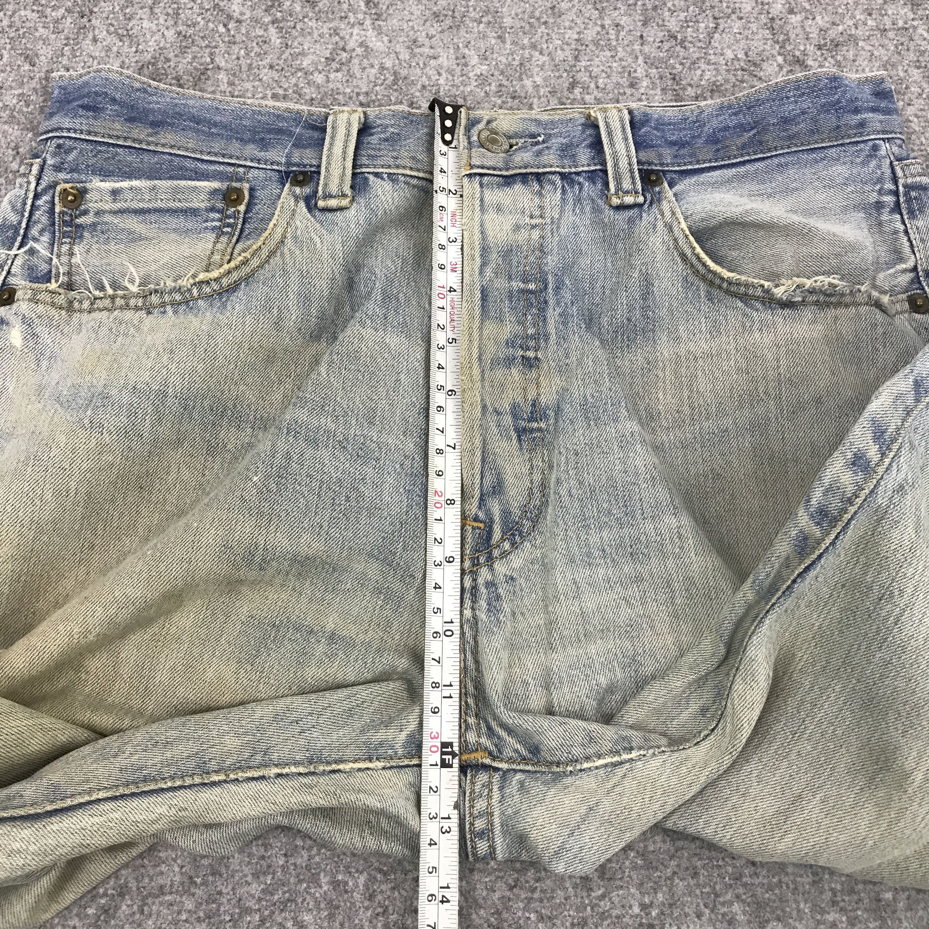 Levi's × Levi's Vintage Clothing LEVI'S 501 DISTRESSED DENIM JEANS PANTS Size US 32 / EU 48 - 10 Thumbnail