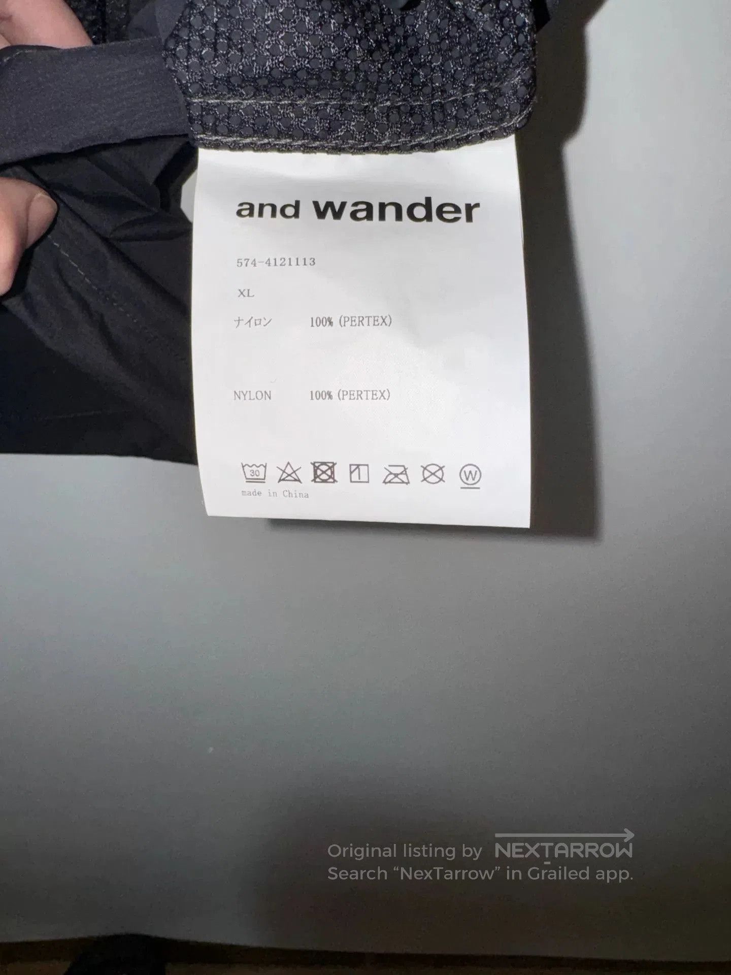 And Wander PERTEX Windproof Waterproof Short Sleeve T. Size US M / EU 48-50 / 2 - 5 Thumbnail