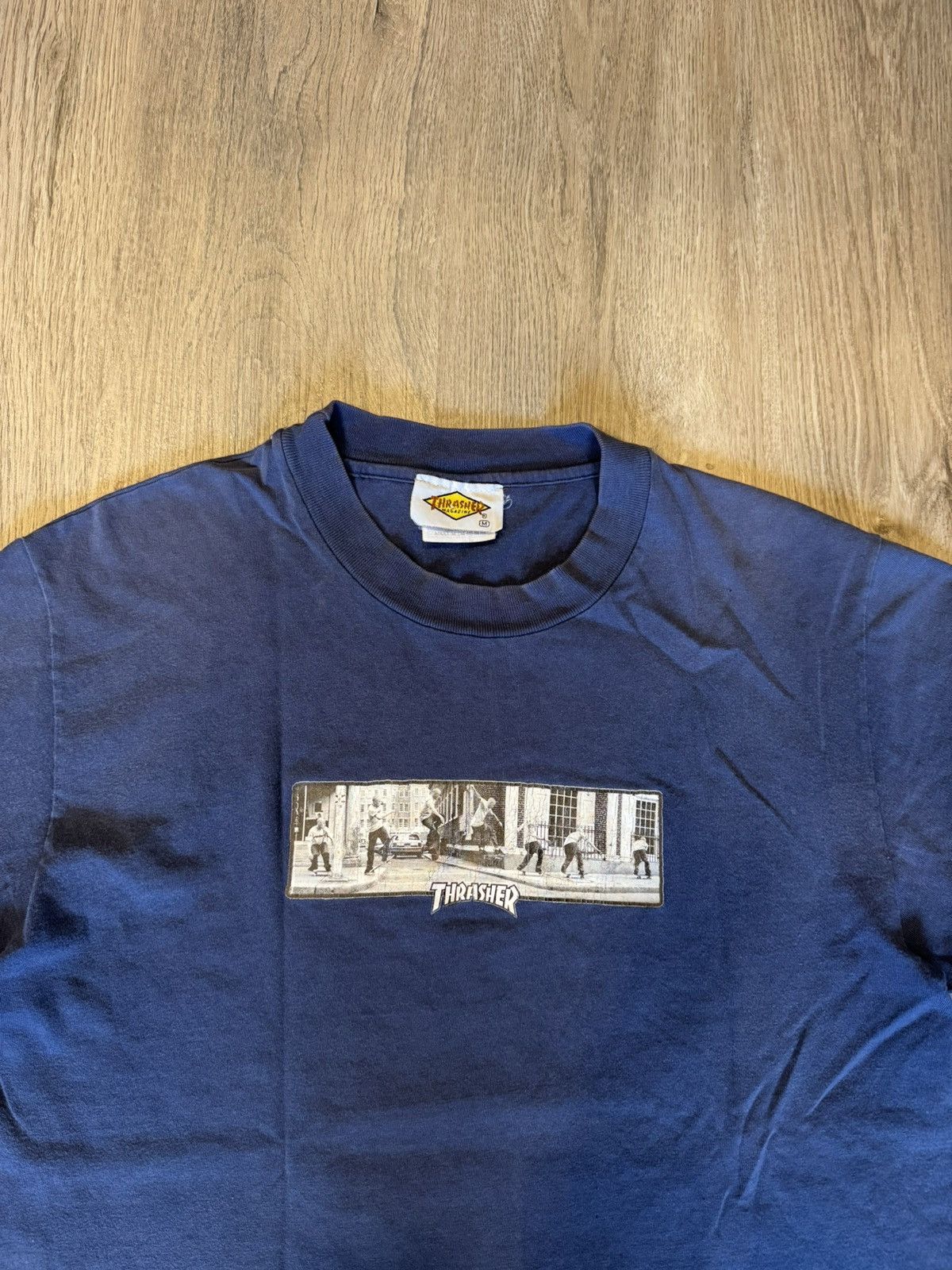 Thrasher VINTAGE THRASHER SKATEBOARDING T SHIRT Size US M / EU 48-50 / 2 - 2 Thumbnail