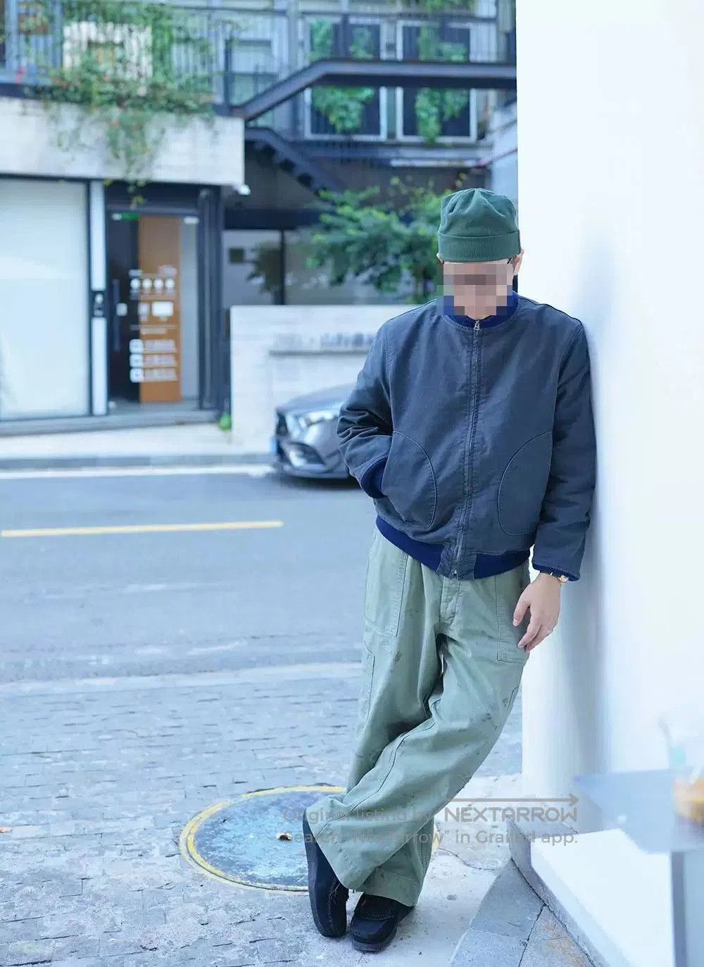 Japanese Brand BOWWOW USN Deck Zip Jacket Aged. Size US L / EU 52-54 / 3 - 8 Thumbnail