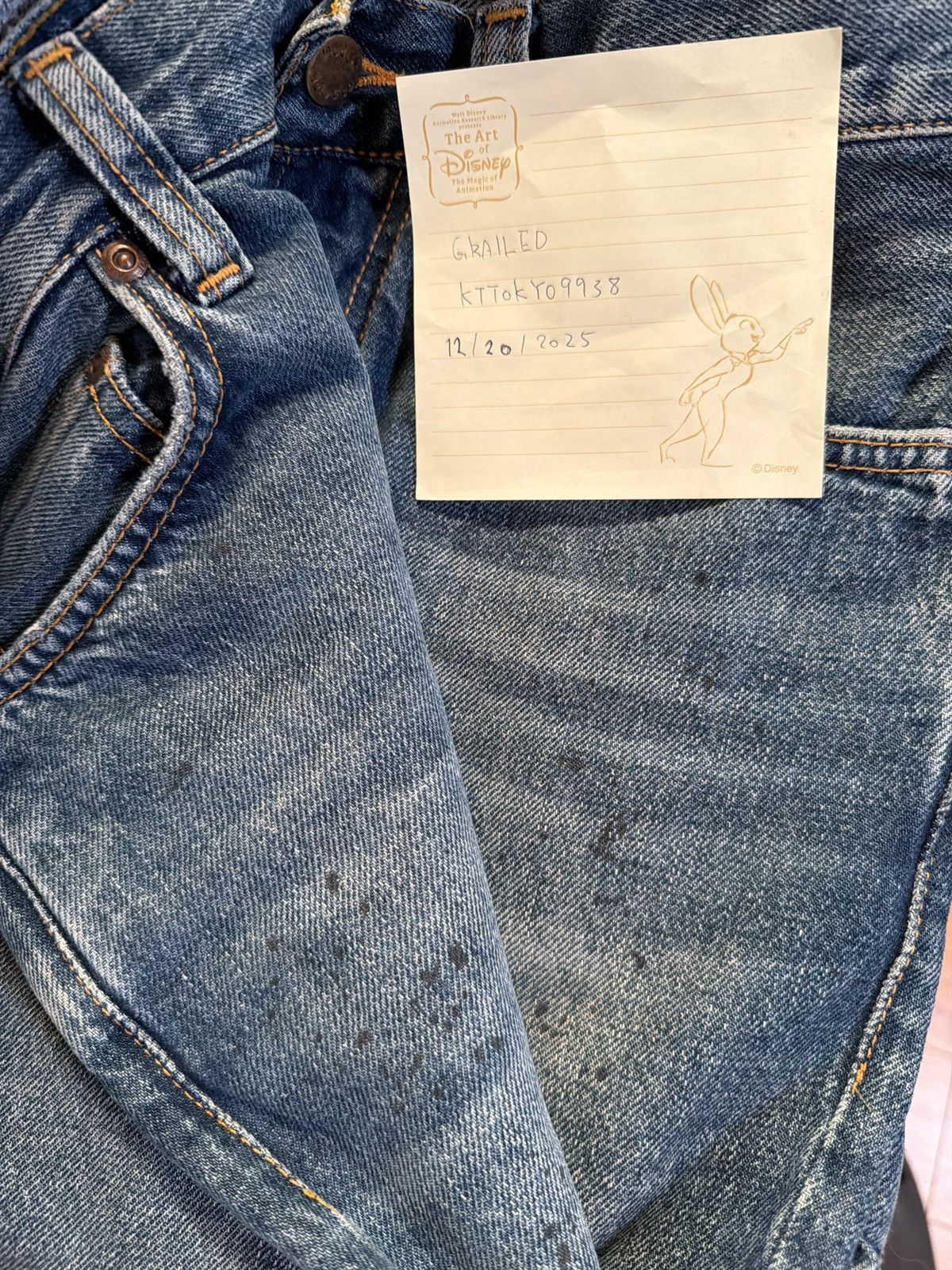 Nudie Jeans Steady Eddie 2 Inked Blue Size US 28 / EU 44 - 6 Thumbnail