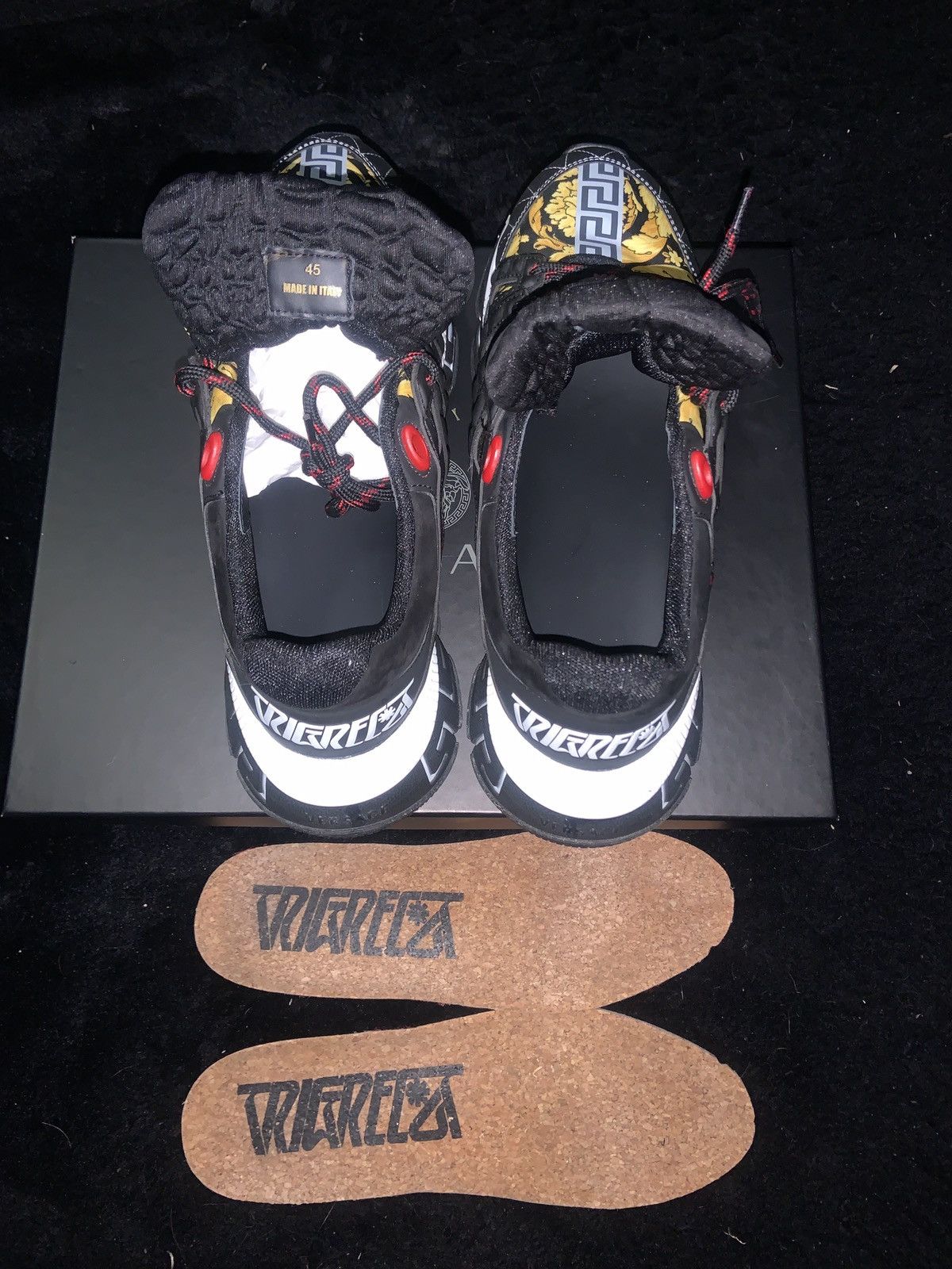 Versace Versace Trigreca Barocco Size US 12 / EU 45 - 7 Thumbnail