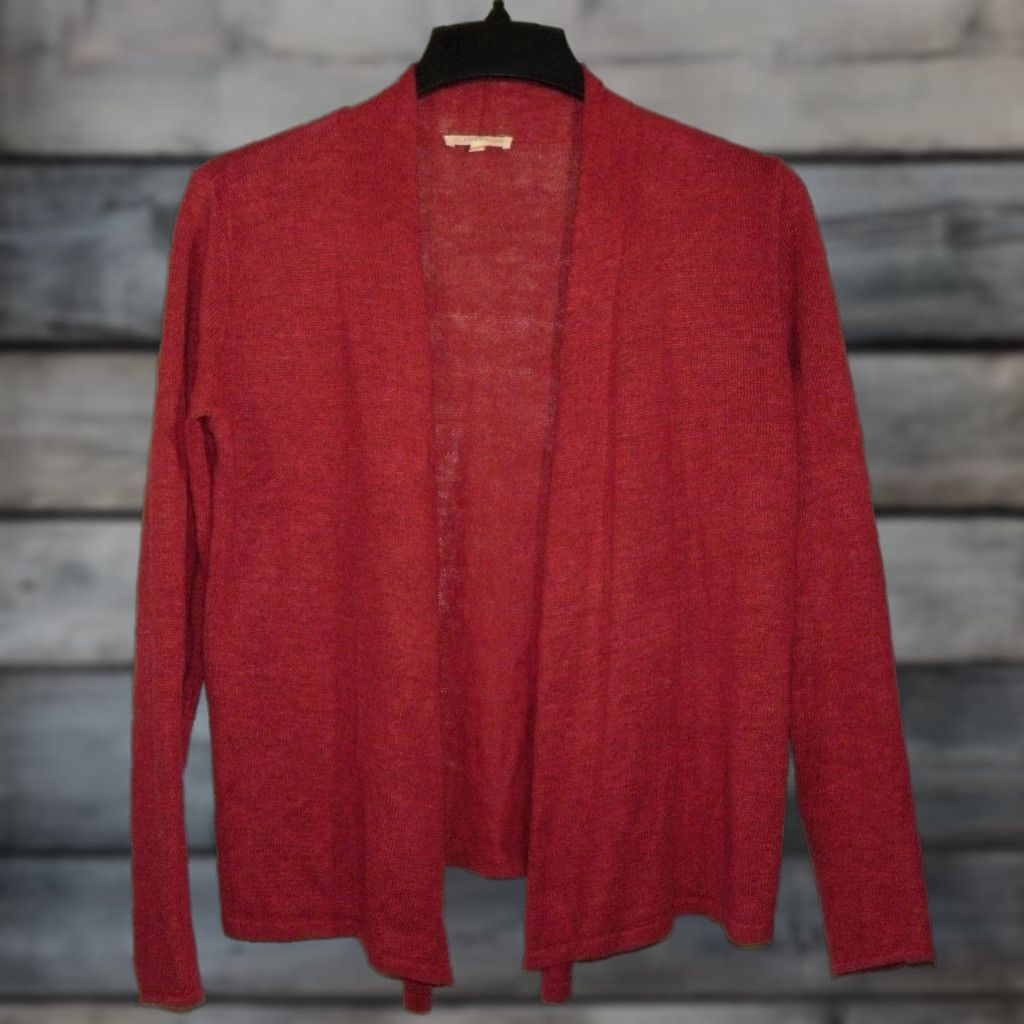VINTAGE Eileen Fisher Women's Cardigan Sweater XS Knit Long Sleeve